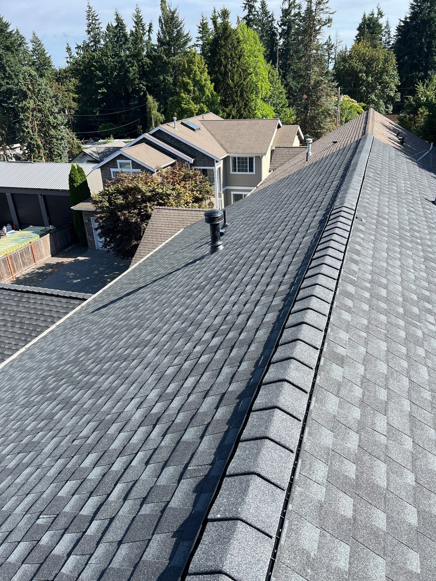 Residential Roofing Installation using GAF HDZ Shingles by Roofing Formula LLC