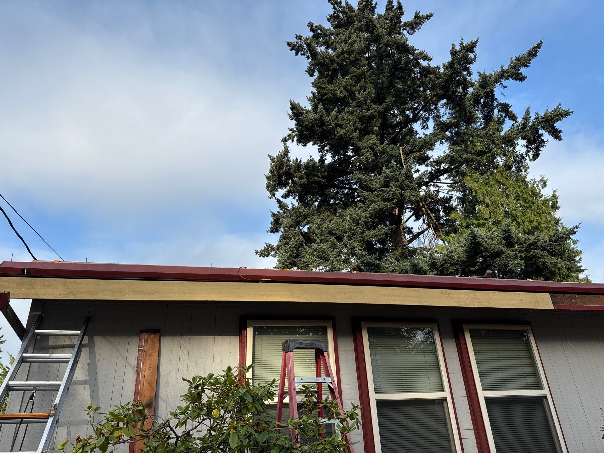 Project in Milwaukie by Tom Leach Roofing