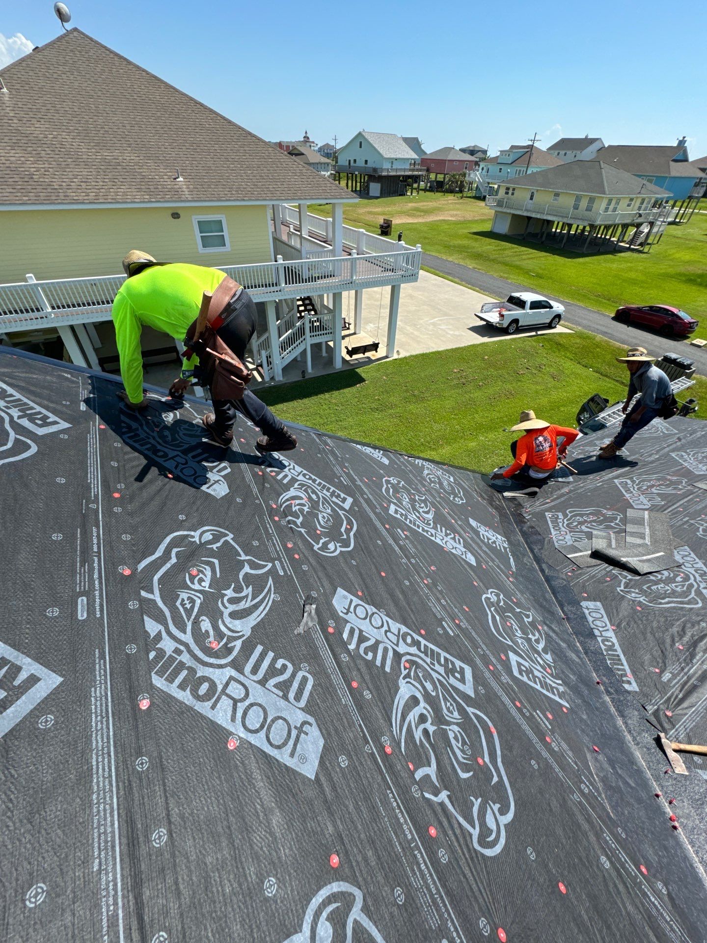 Residential Roofing Repair using Owen's Corning Duration (Lifetime) Shingles by Roof Repair Company