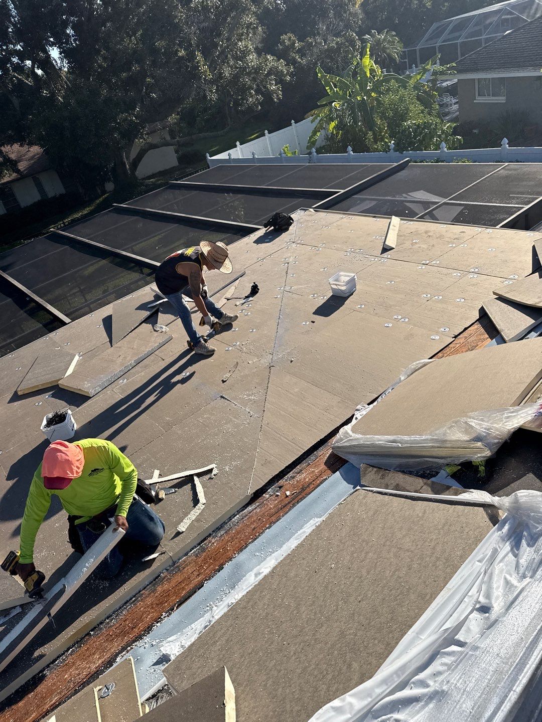 Project in St. Petersburg 33702 by Mitchell Roofing Company LLC