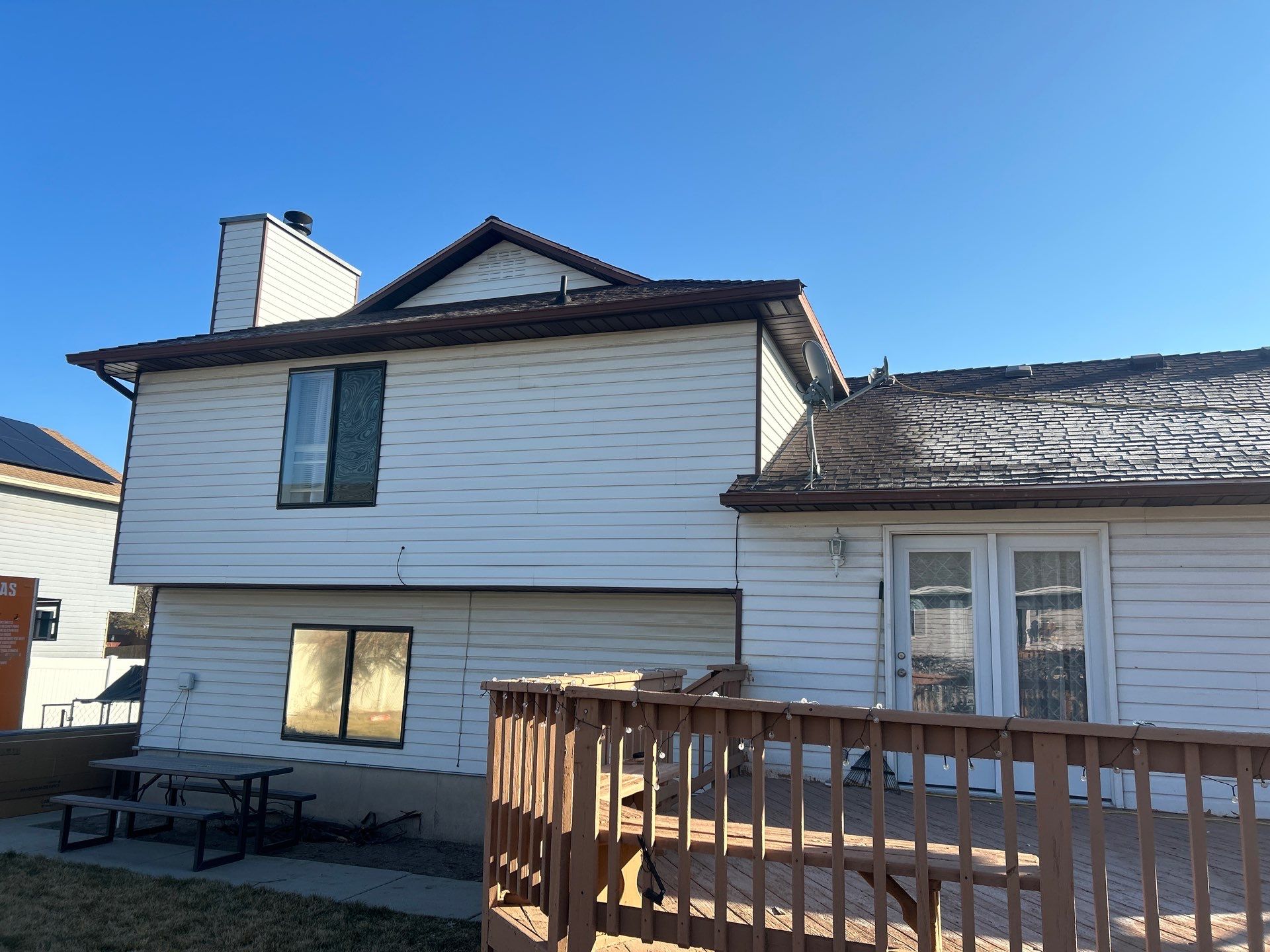 Project in West Jordan by Master Rain Gutters.