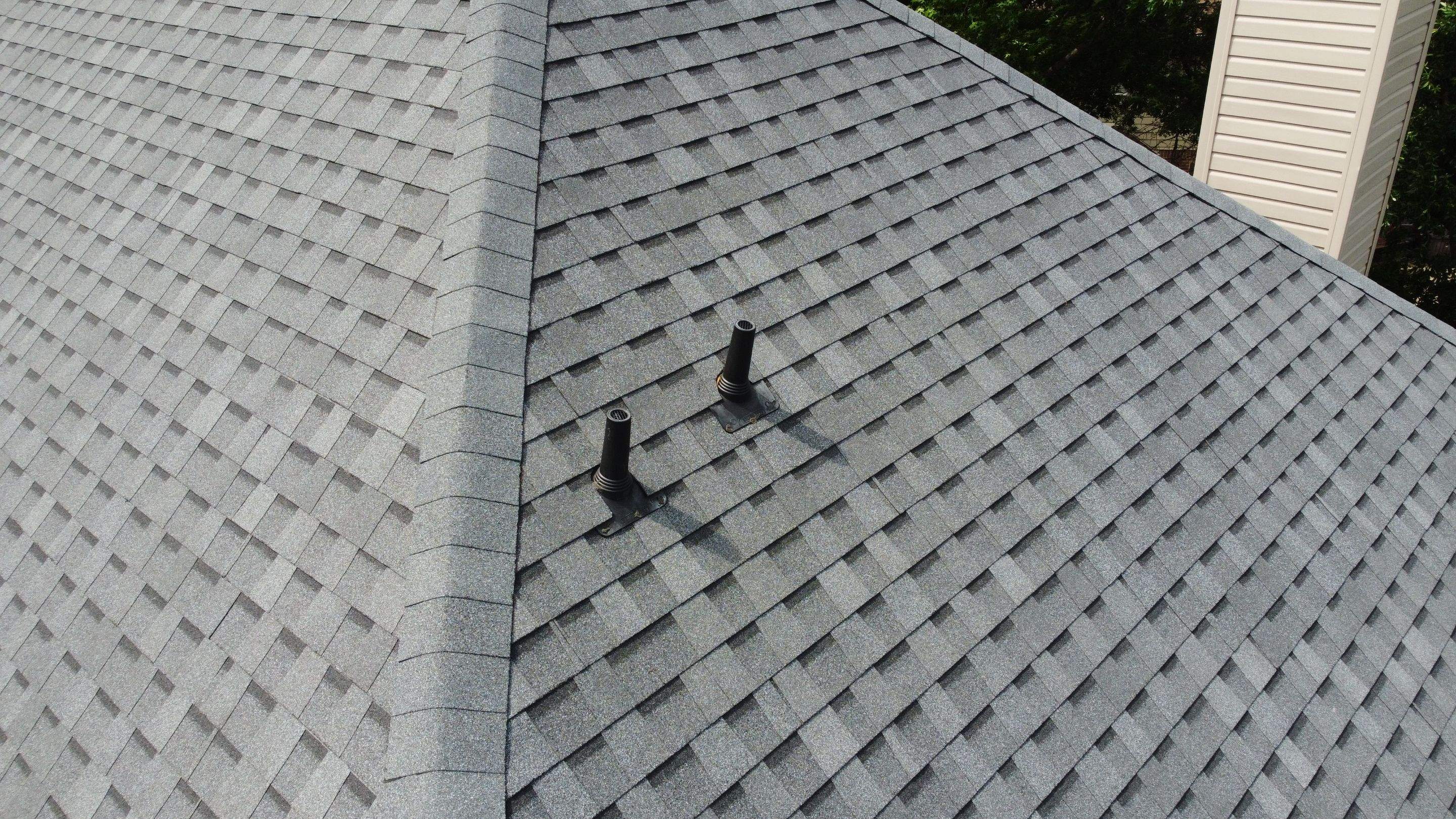 Residential Roofing Installation using ATLAS Pinnacle Pristine Shingles by Harvey Roofing & Construction