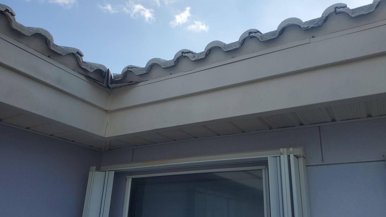Fascia Repair using Custom Fabricated Aluminum Fascia Metal by Lighthouse Roofing