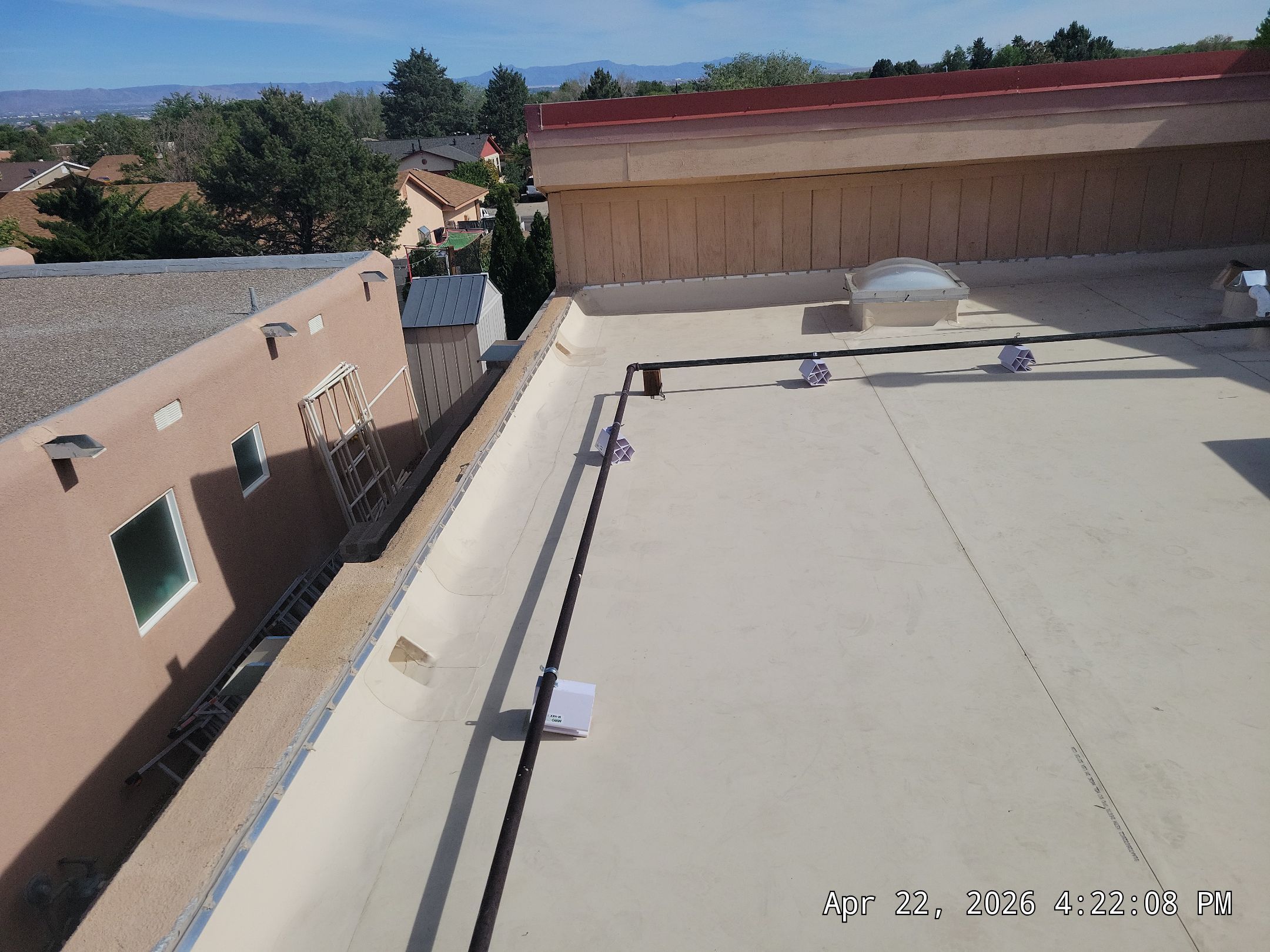 Albuquerque TPO Roof Replacement with Custom Decking and Parapet Repairs by Doyle Roof Masters Inc