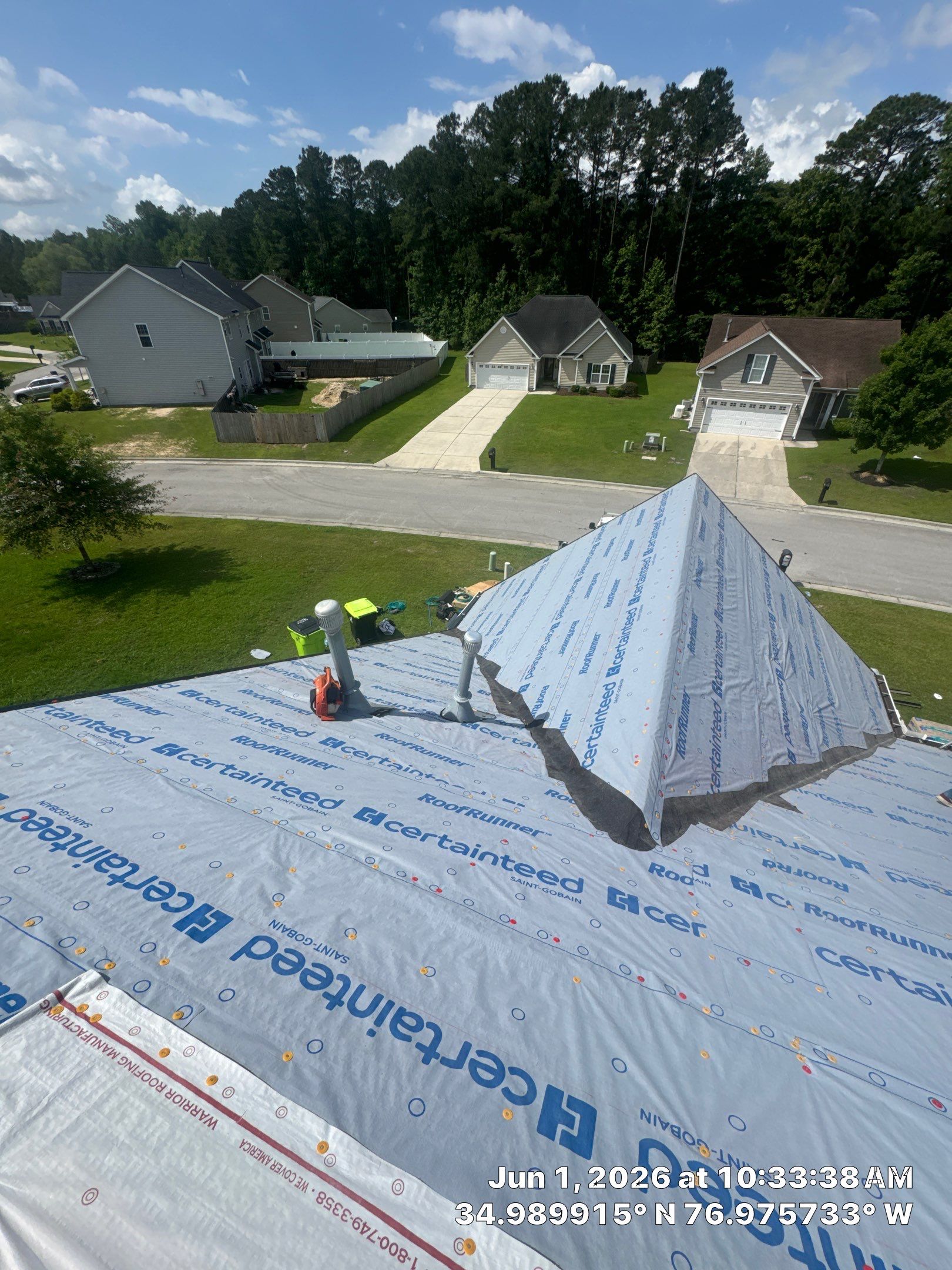 New Bern Roof Project | NC Roofs by North Carolina Roofs