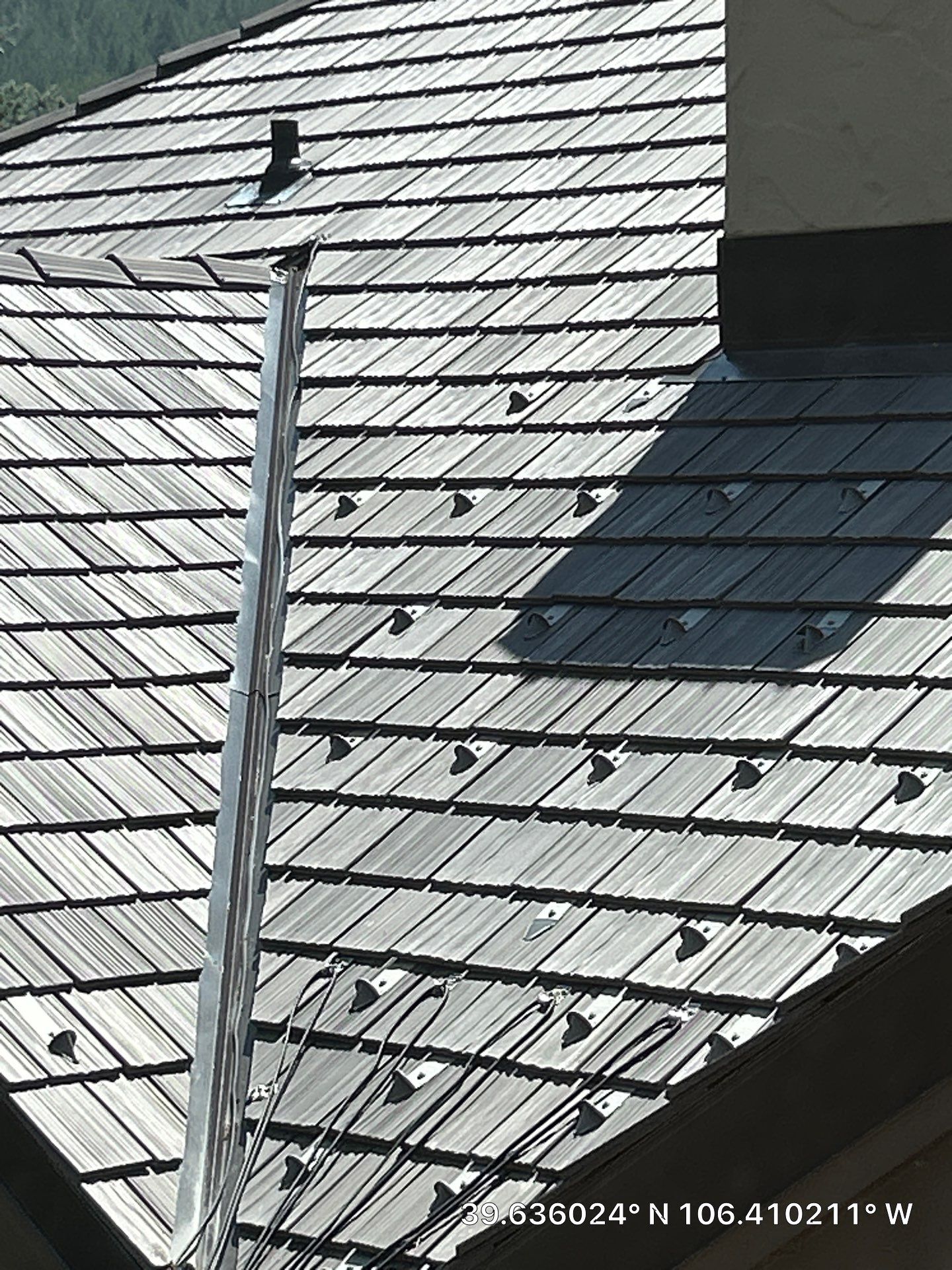 Custom Tile Roof and Heat Cable Installation in Vail by CompanyCam Sales Demo
