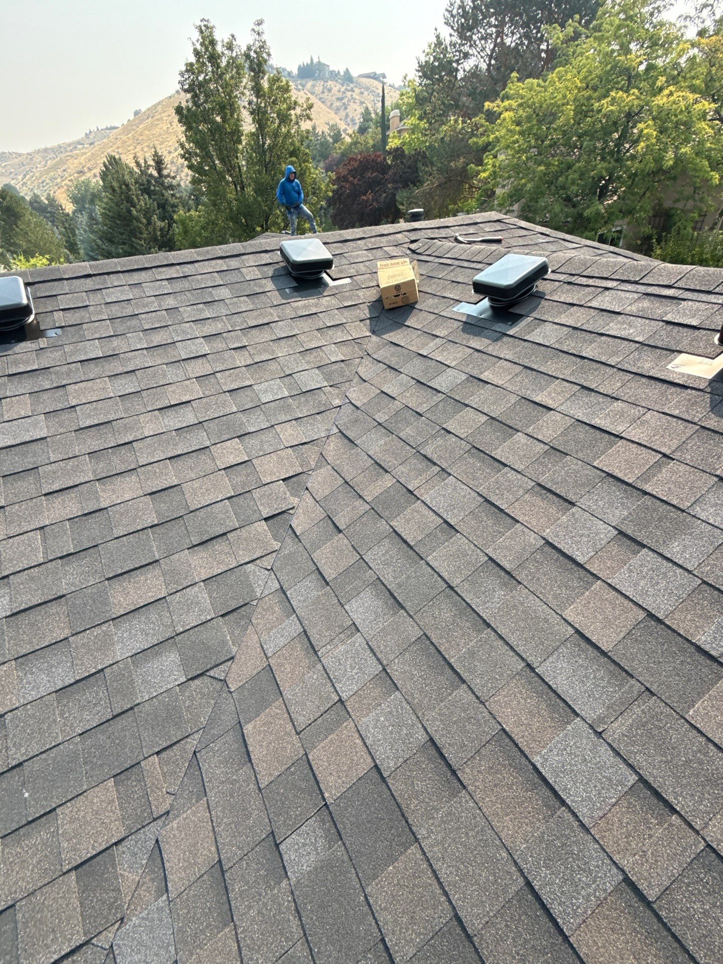 Cedar Shake to IKO Dynasty Shingle Roof Replacement in Boise by Olive Roofing