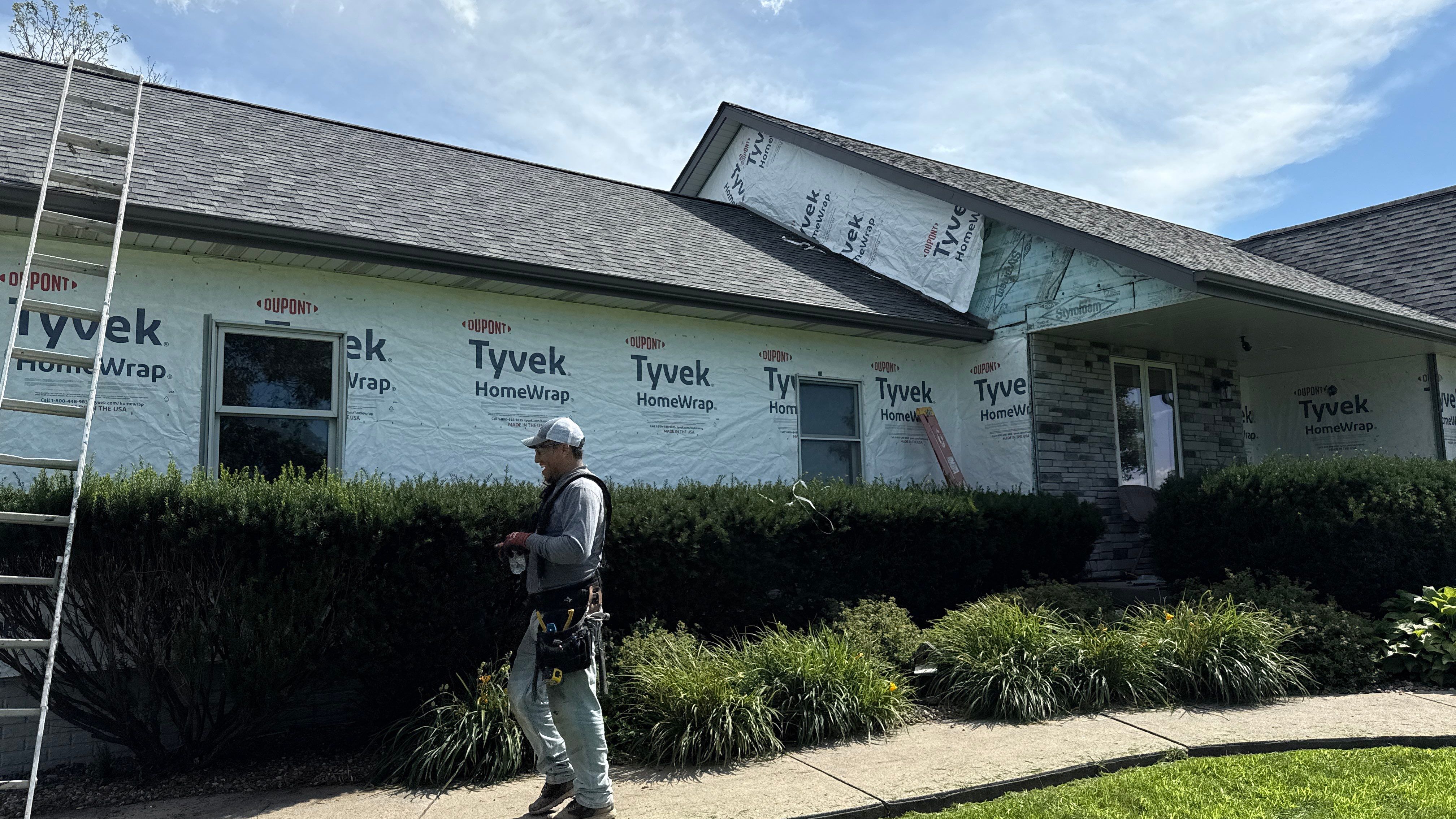 Siding and window replacement by United Windows and Siding LLC