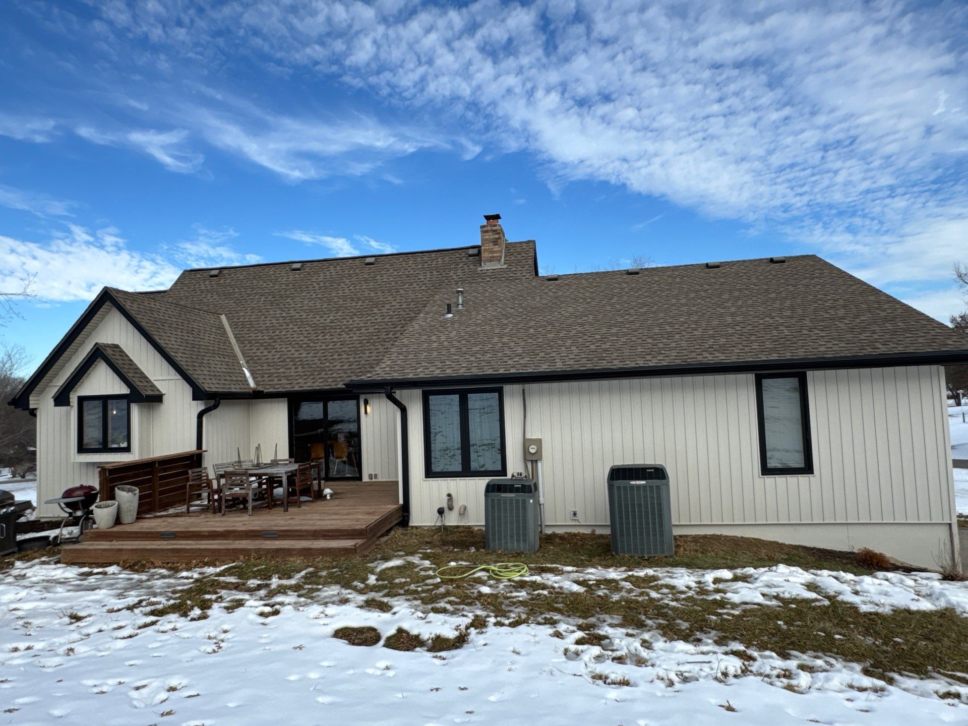 Craneboard Siding and Cedar Renditions Installation in Liberty Mo  by EEC  Windows, Siding & Roofing 