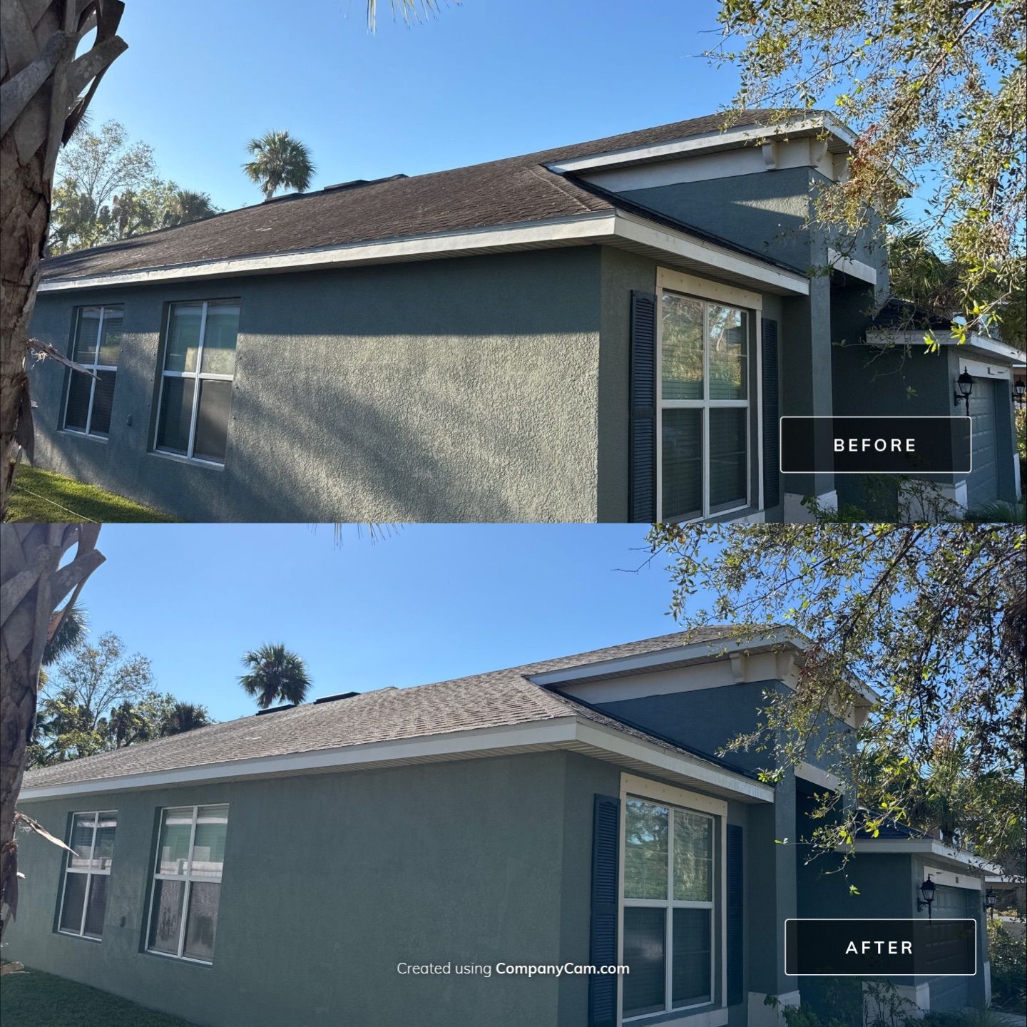 Asphalt Shingle Roof & Fascia Cleaning in Old Mill Preserve, Palmetto, FL | Sunshine AquaWash by Sunshine AquaWash