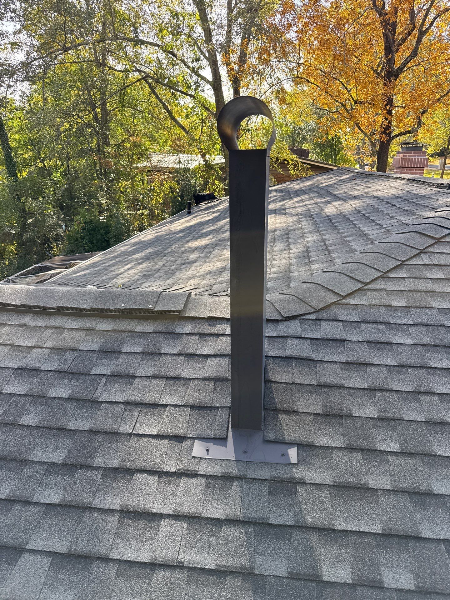 Roof Replacement in Vestavia Hills (Charcoal Shingles) by The Roofing Dudes