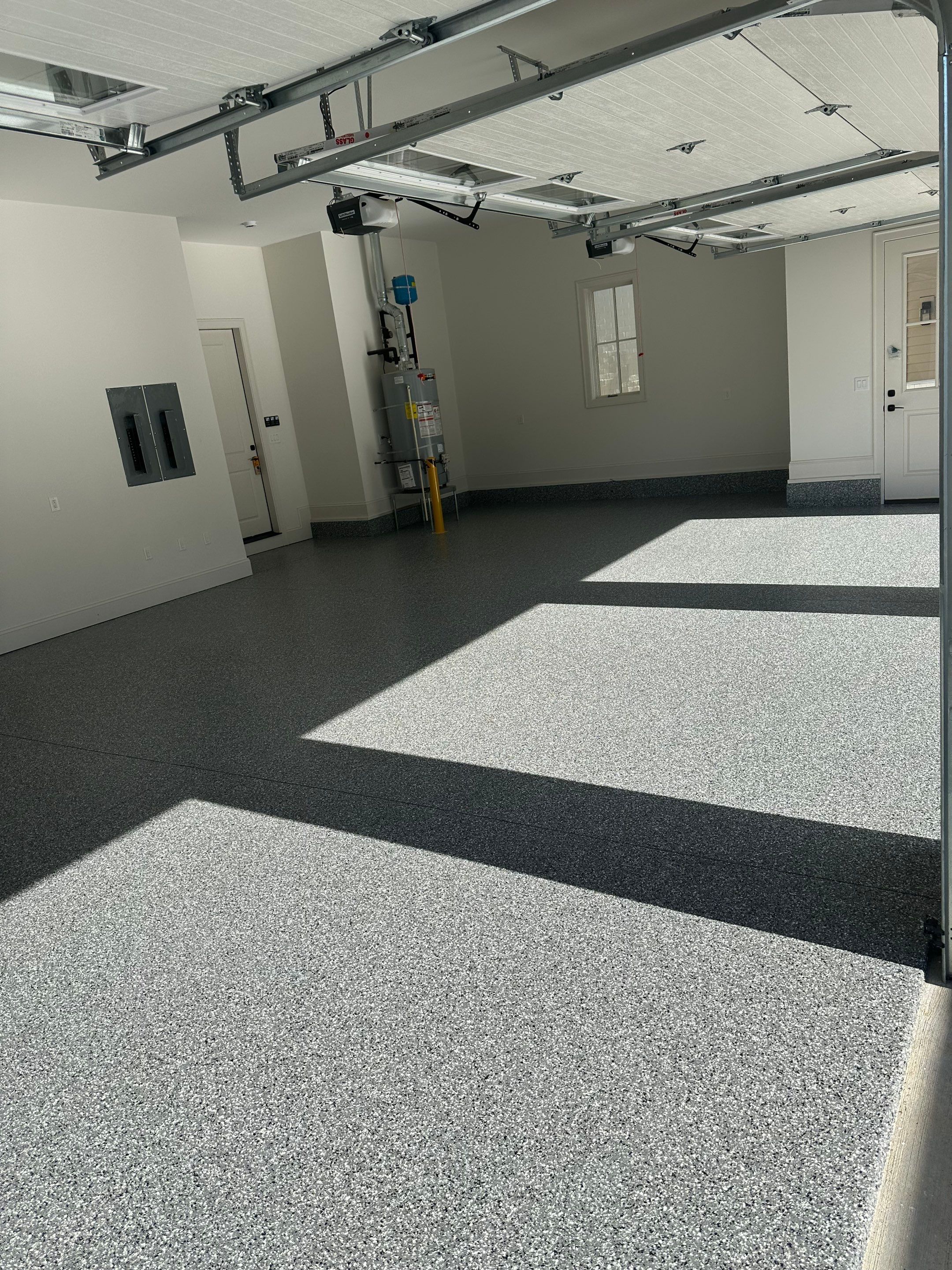 Garage Floor Coating using Wombat by My Garage Floor Guys
