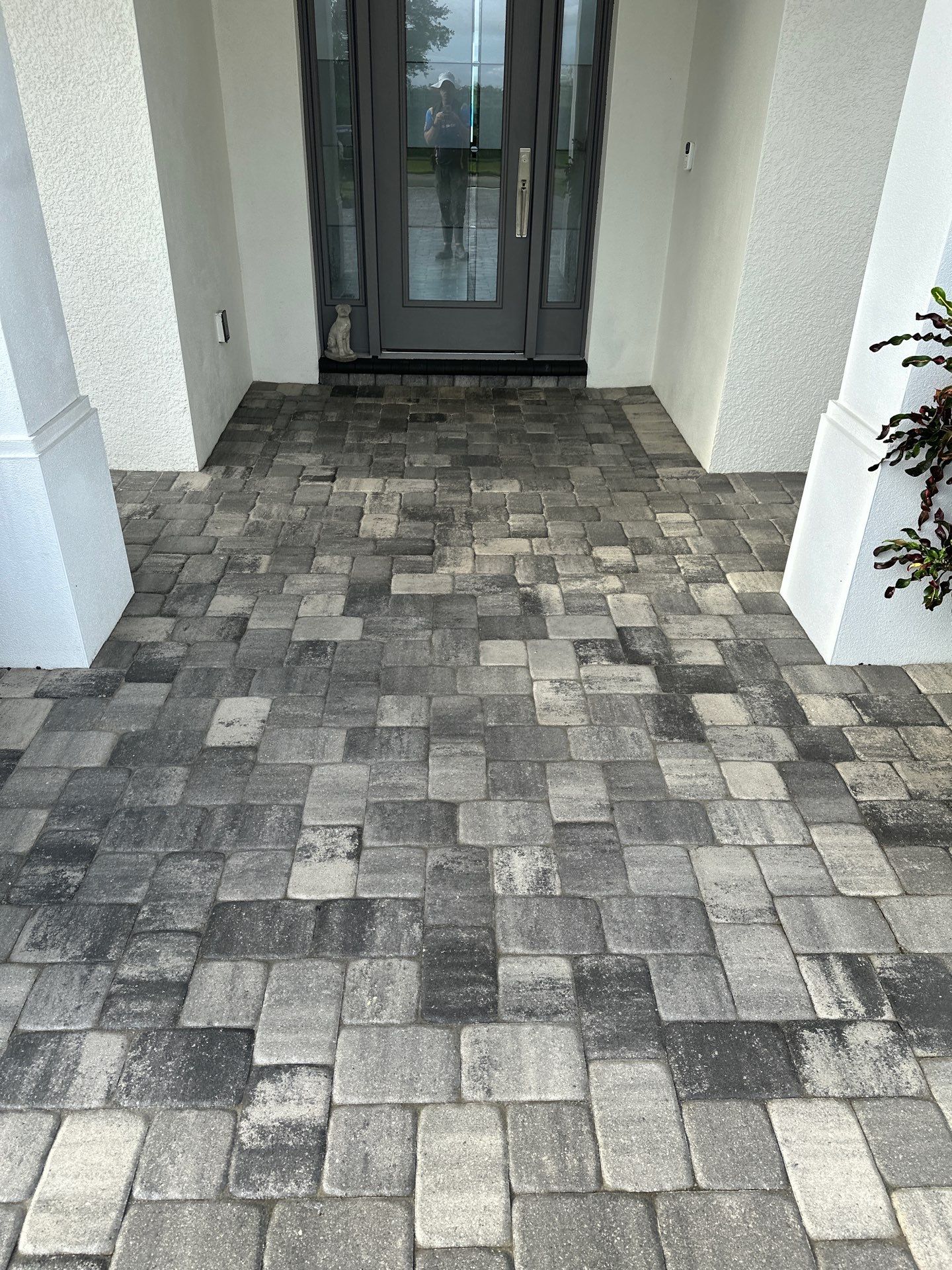 Paver Driveway, Sidewalk, and Culvert Cleaning in Winding River Community, Bradenton, FL by Sunshine AquaWash