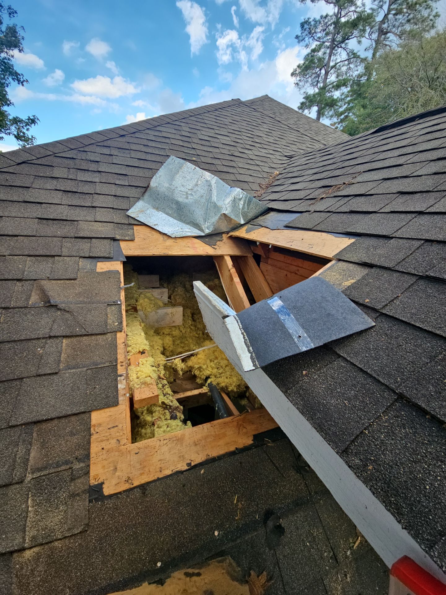 Residential Roofing Repair using Owen's Corning Duration (Lifetime) Shingles by Roof Repair Company
