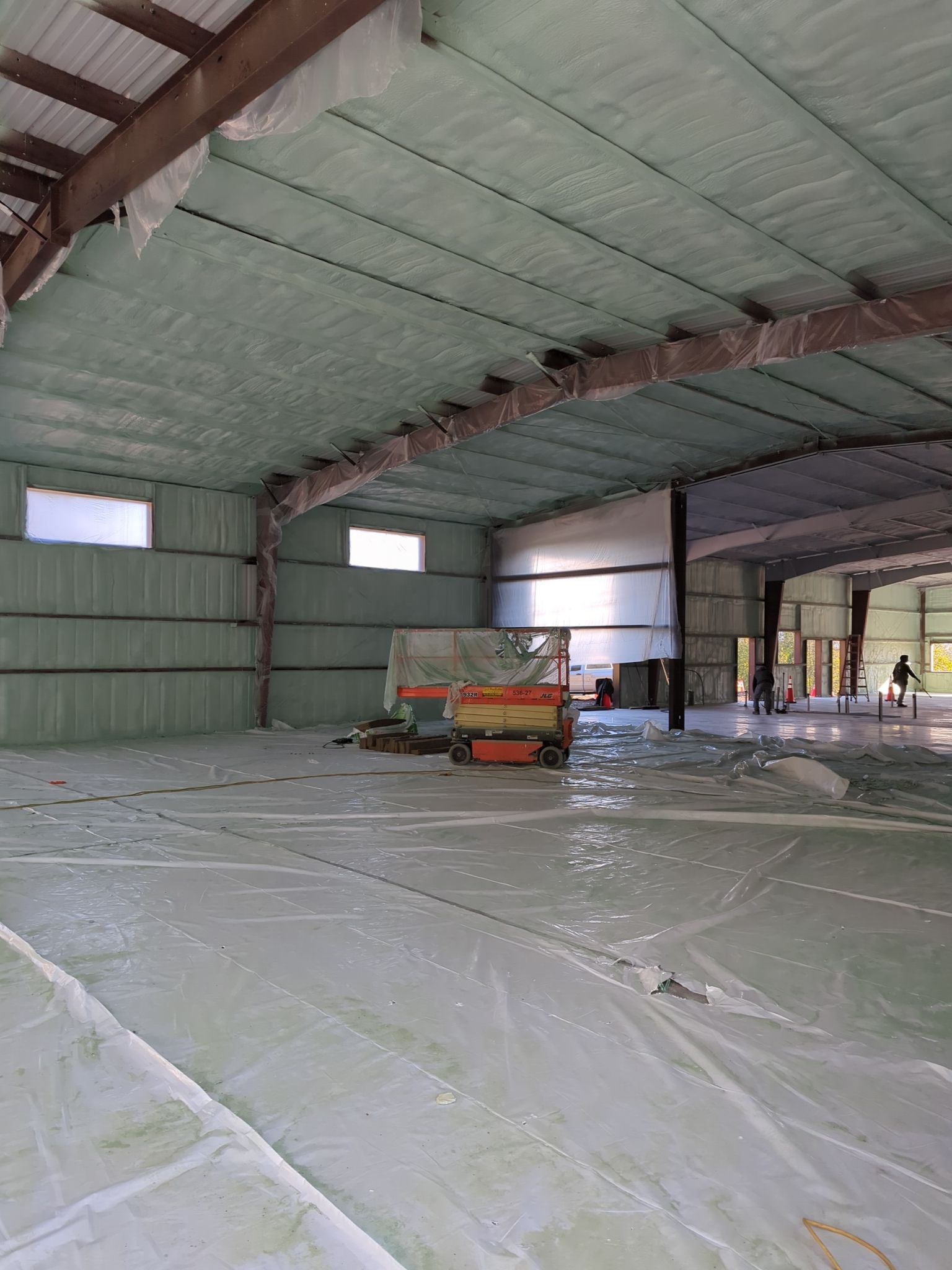 Commercial Building using Closed Cell Spray Foam by NYS Foam & Energy