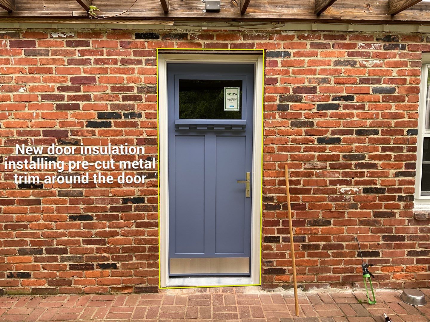 Door Installation using Provia Door by Alpha Design Services