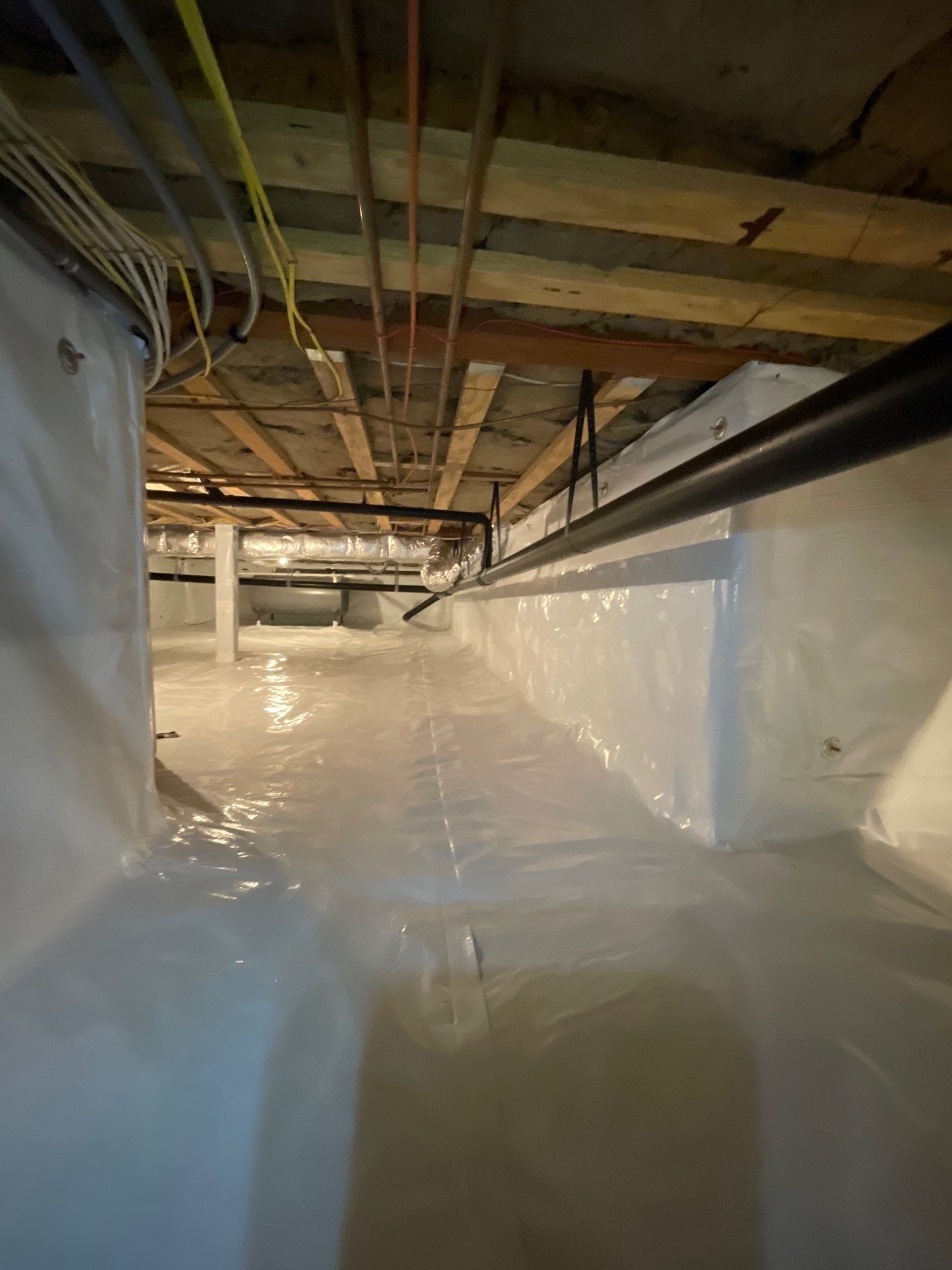 Crawl Space Encapsulation by NYS Foam & Energy