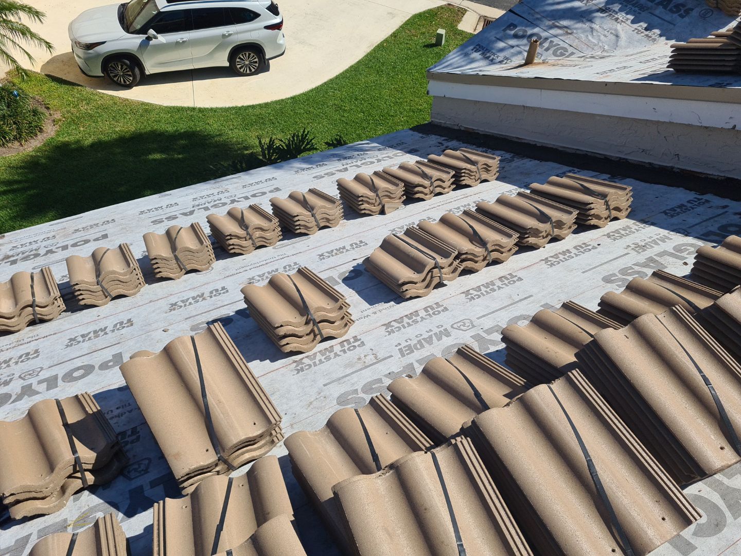 Residential Roofing Installation using WestLake Roofing Tile by BLUES BROTHERS ROOFING
