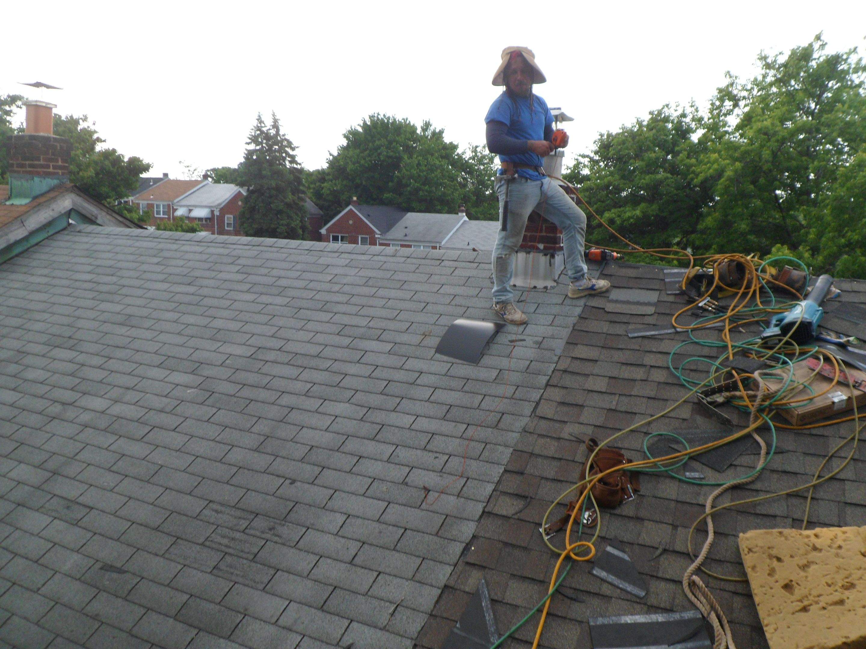 Residential Roofing Installation using Landmark Pro  by Alpha Design Services