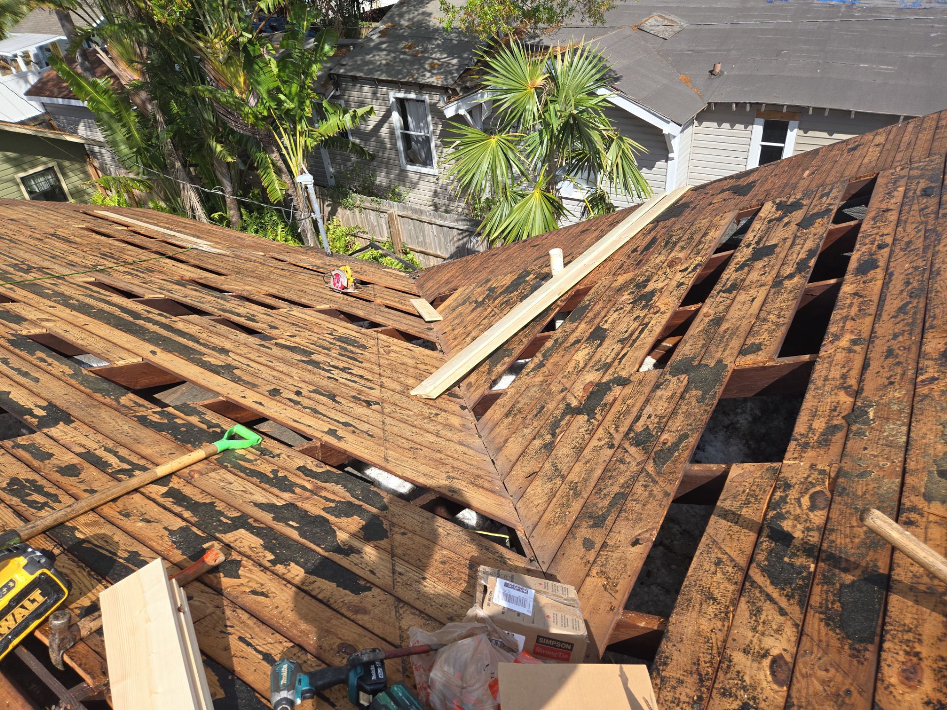 Project in St. Petersburg 33713 by Mitchell Roofing Company LLC