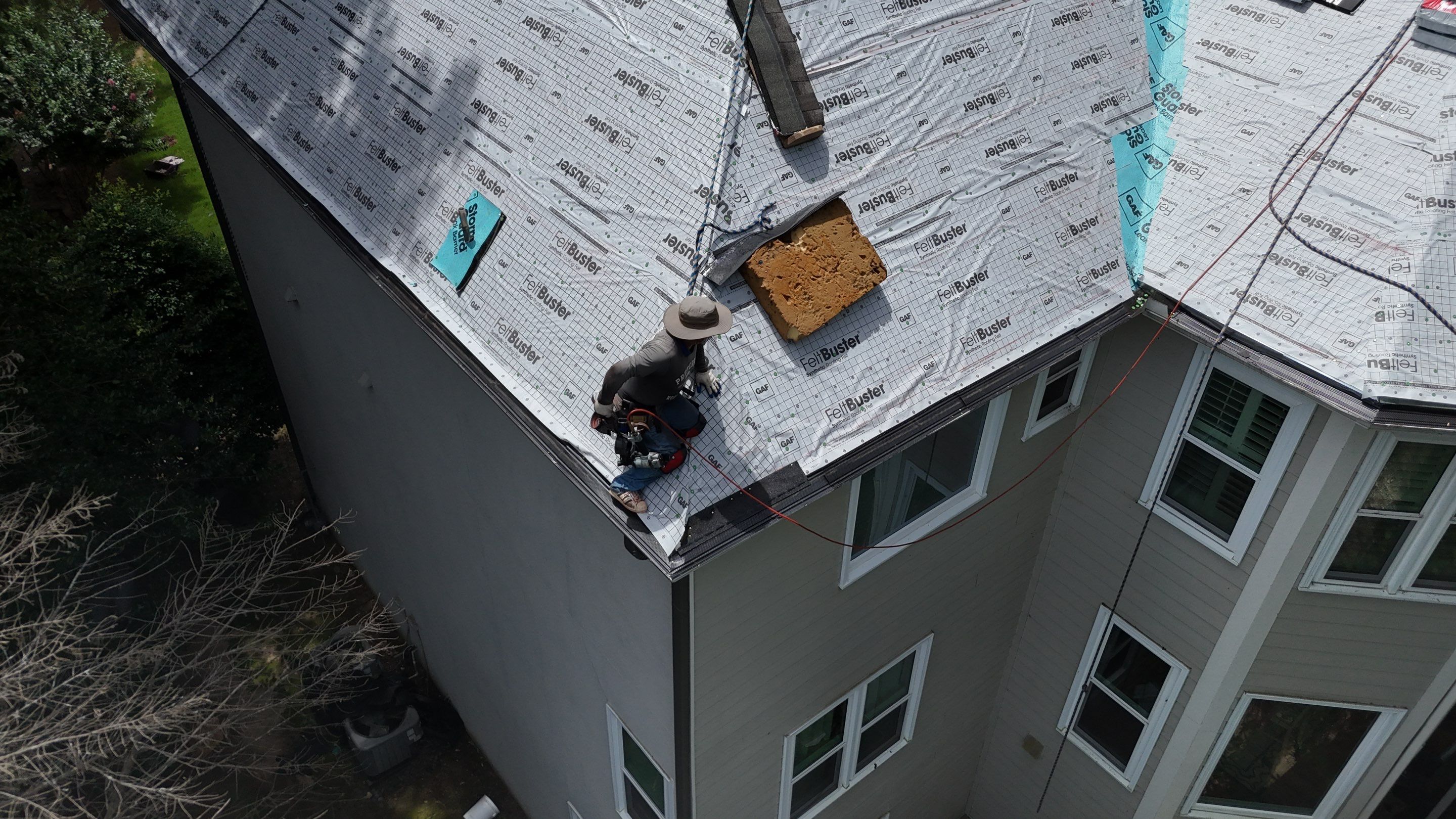 Highland Gate Circle Suwanee Roof Replacement  by Dom Roofing & Restoration