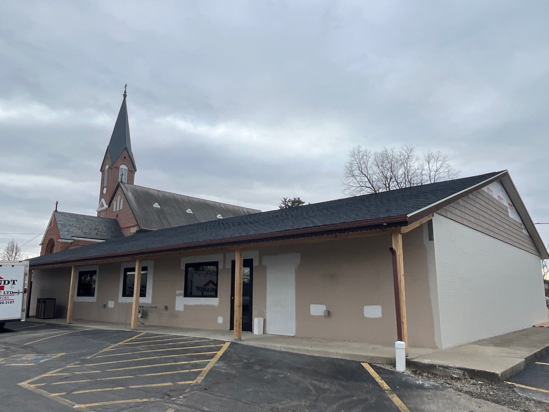 Commercial Roofing Installation using GAF Timberline HDZ Slate by Nitro Roofing and Construction