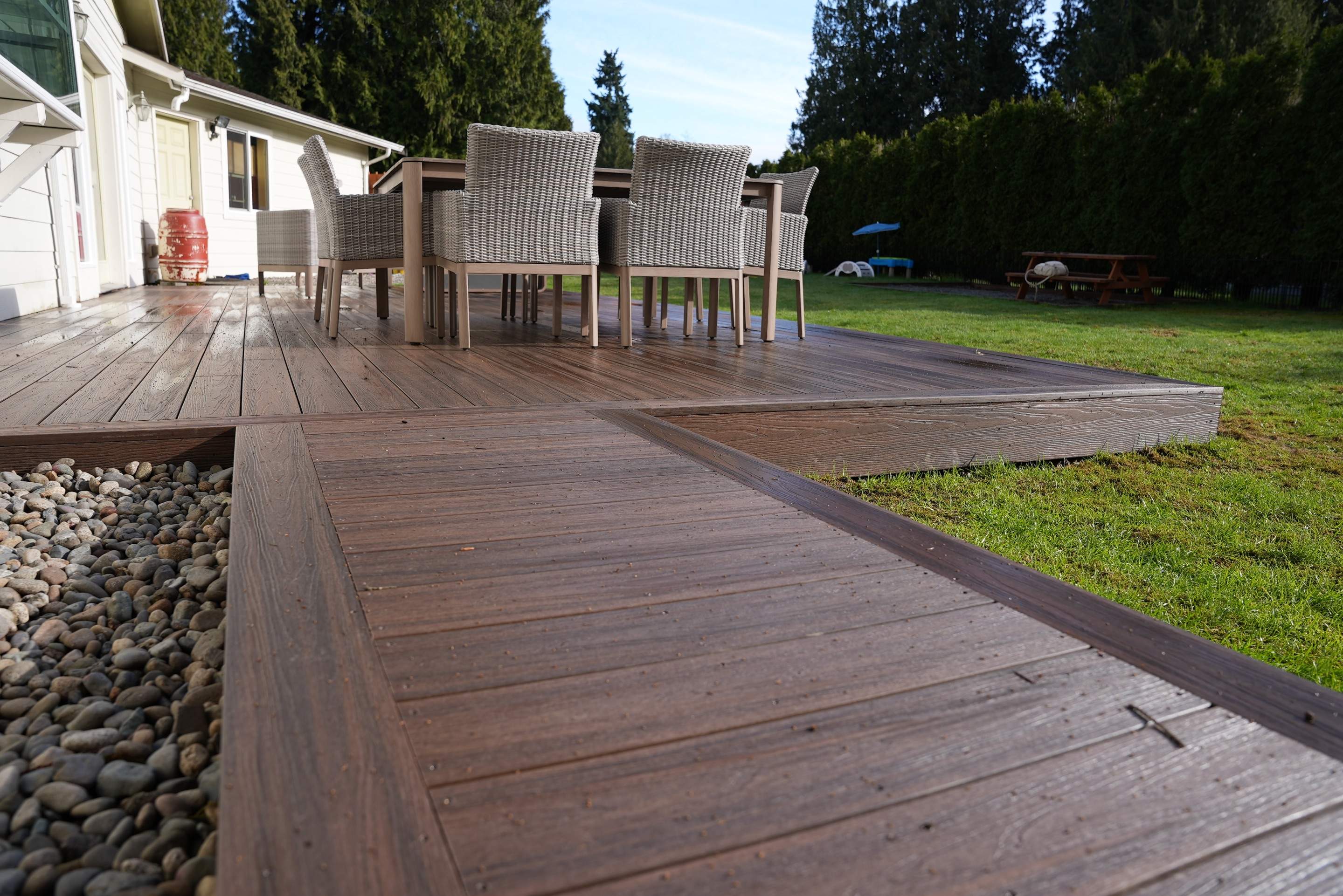 Daniel | Back Deck Installation  by Jireh Asphalt & Concrete Inc 