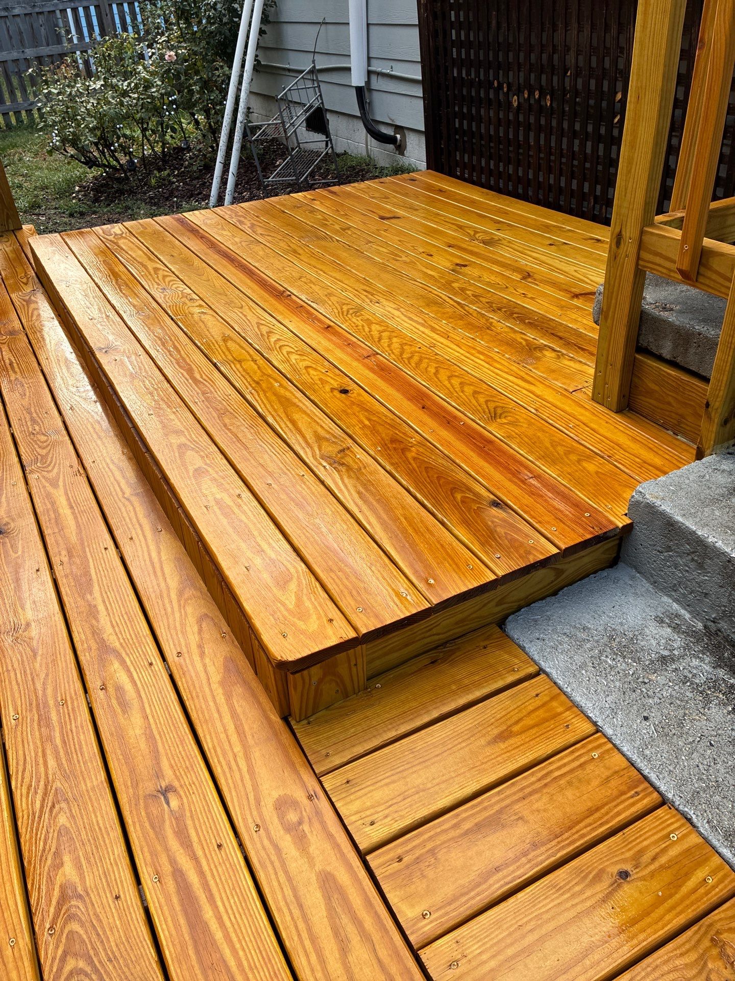Deck using Wood Sealant by DuraSeal