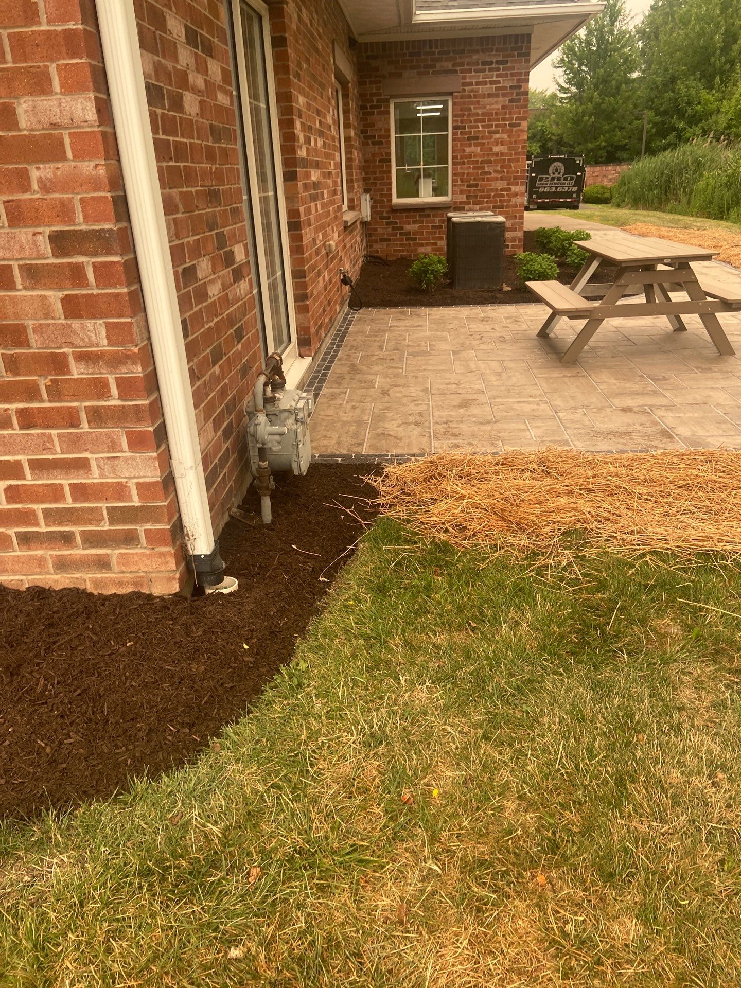Wladis Lawn Project in East Syracuse, NY by Pro Snow Removal