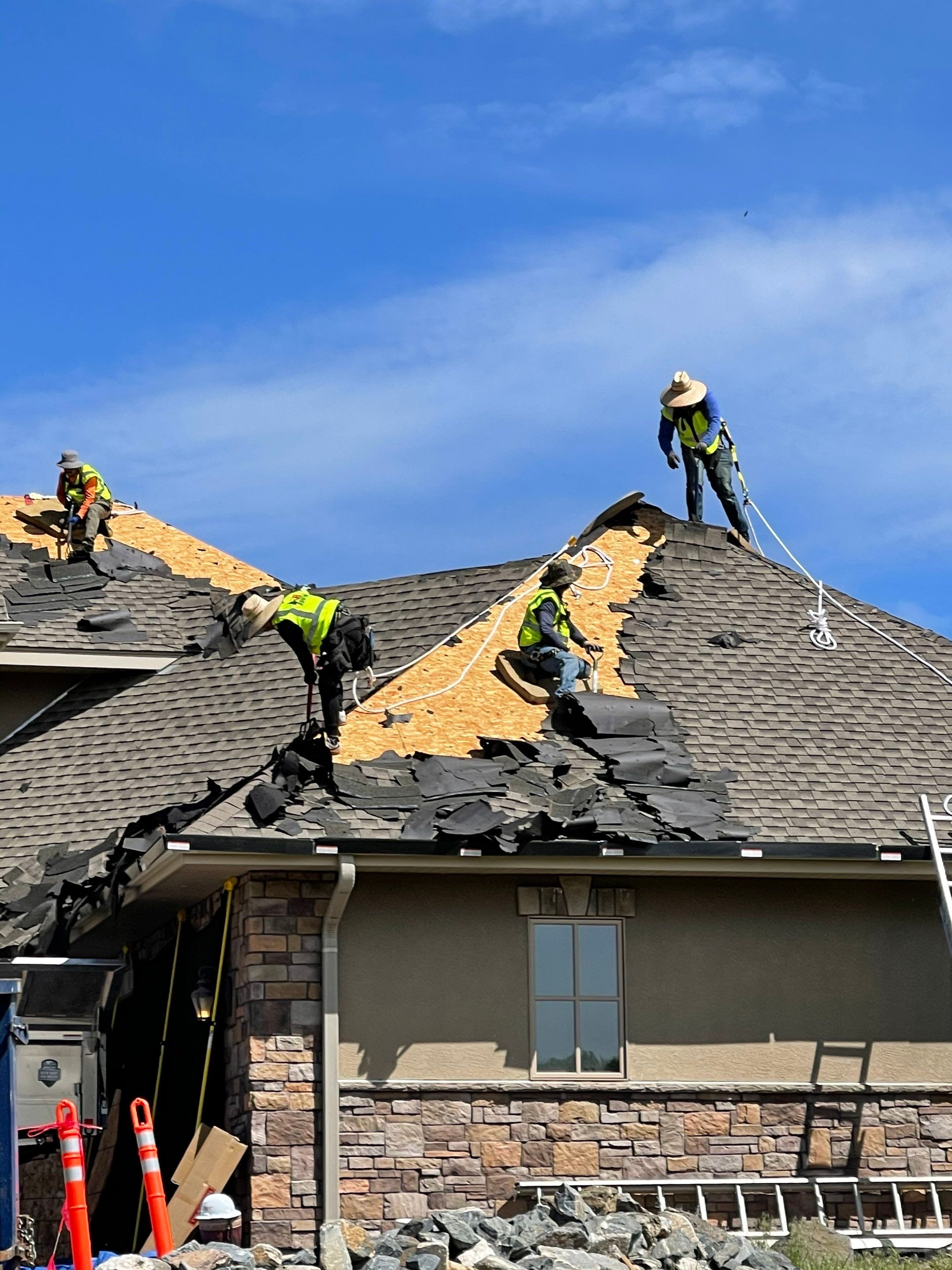 Residential Roofing Installation using Owens Corning TruDefinition Duration STORM by A to Z Roofing