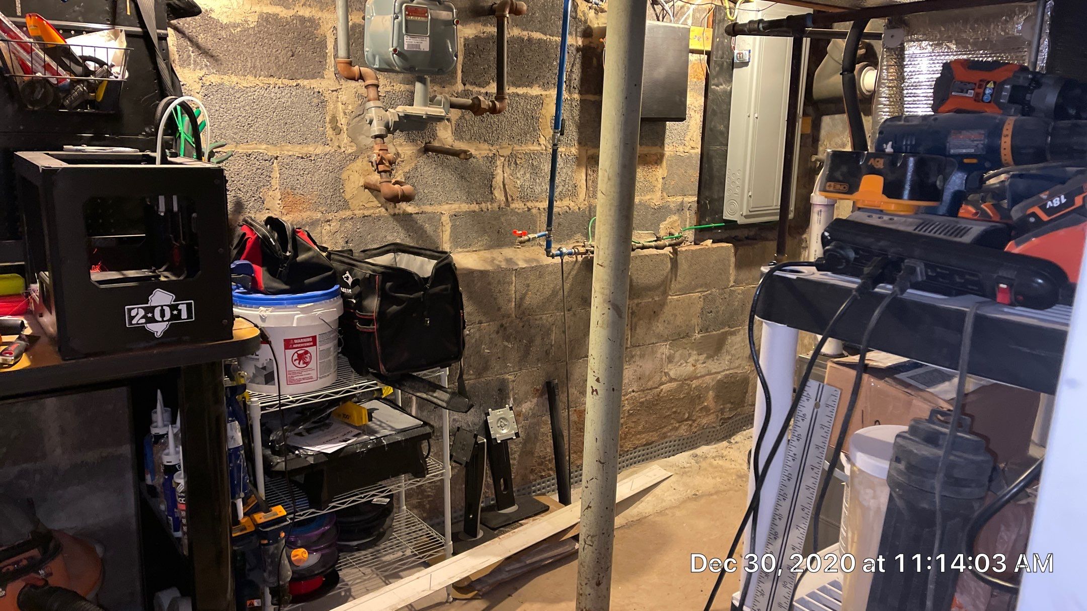Interior French Drain Job in West Orange, NJ by Pure Service Pro, LLC 