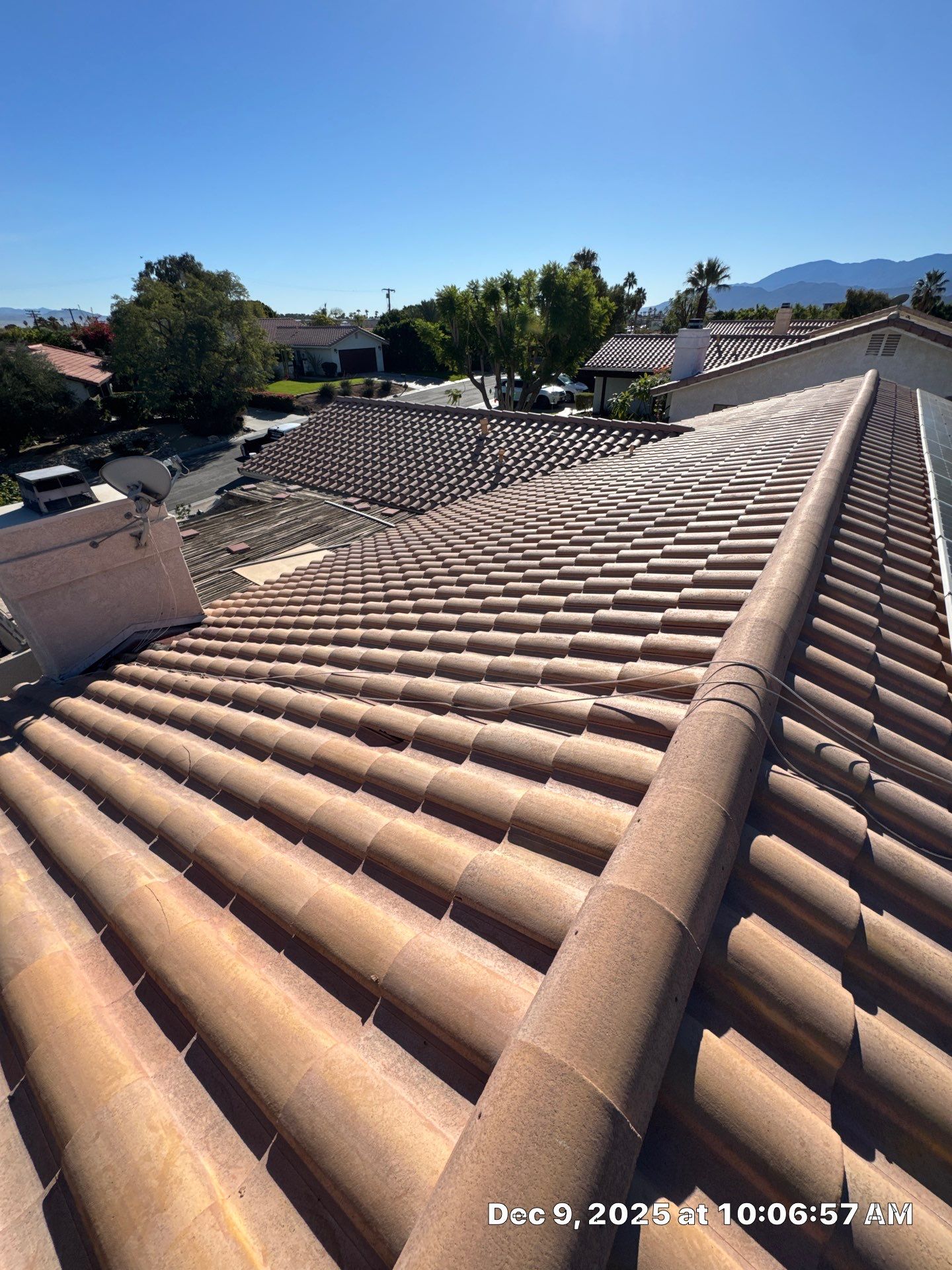 Project in La Quinta by Desert Roof Concepts