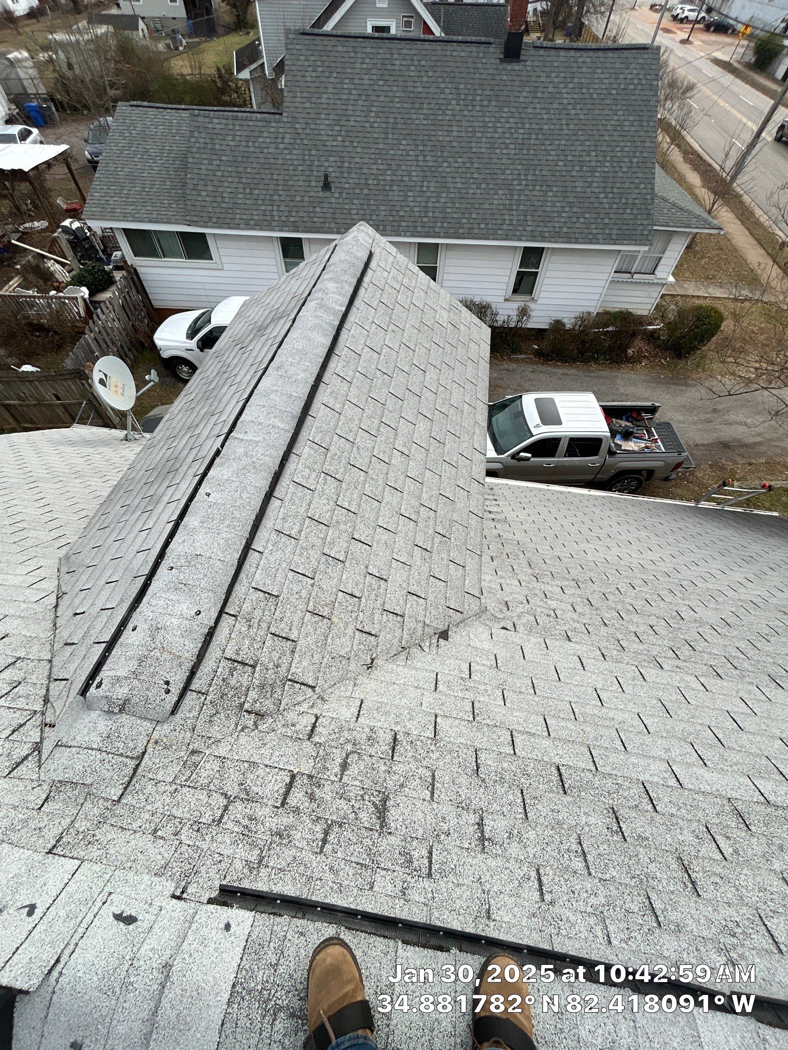 Landmark Shingle Roof Replacement and Decking Repair in Greenville by Roofers LLC