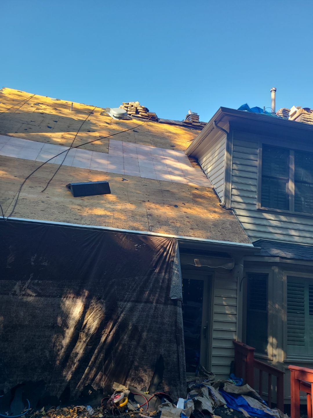 Burke: Residential Roof Replacement with CertainTeed Landmark Pro Designer Shingles in Max Def Charcoal Black by RM Banning, Inc.