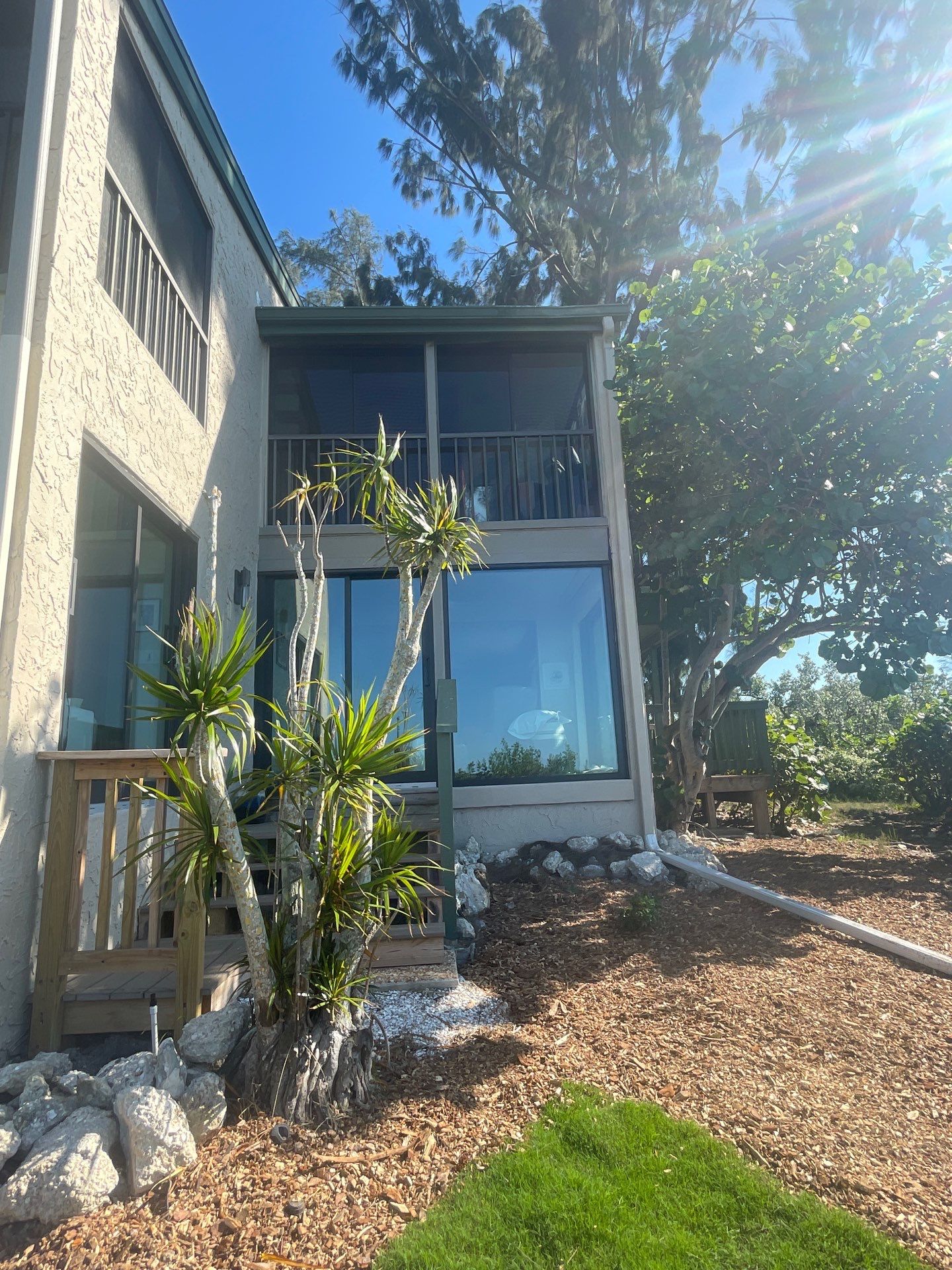 White Gutters Repair and Installation in Sarasota FL by Gutter Professors
