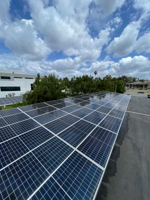 Commercial Solar Panel Cleaning