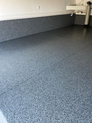 Garage Floor Coating using Nightfall