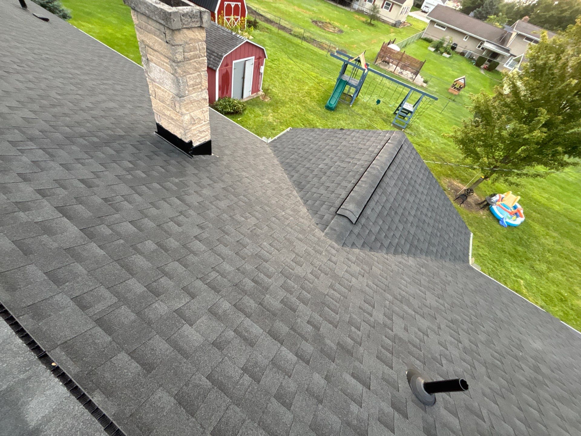 Residential Roofing Installation using GAF Timberline HDZ Pewter Gray by Nitro Roofing and Construction