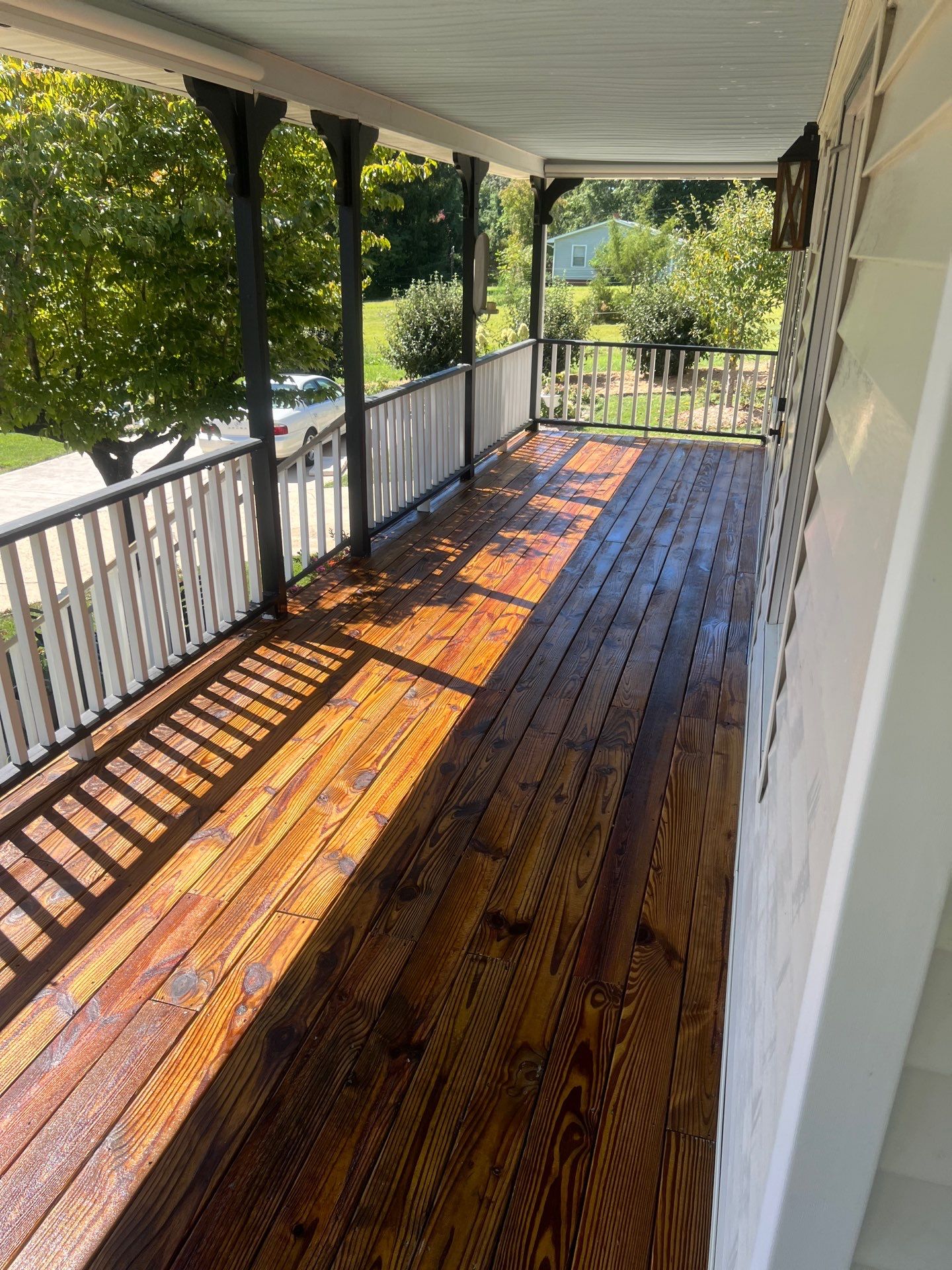 Weathered Deck using Wood Sealant by DuraSeal