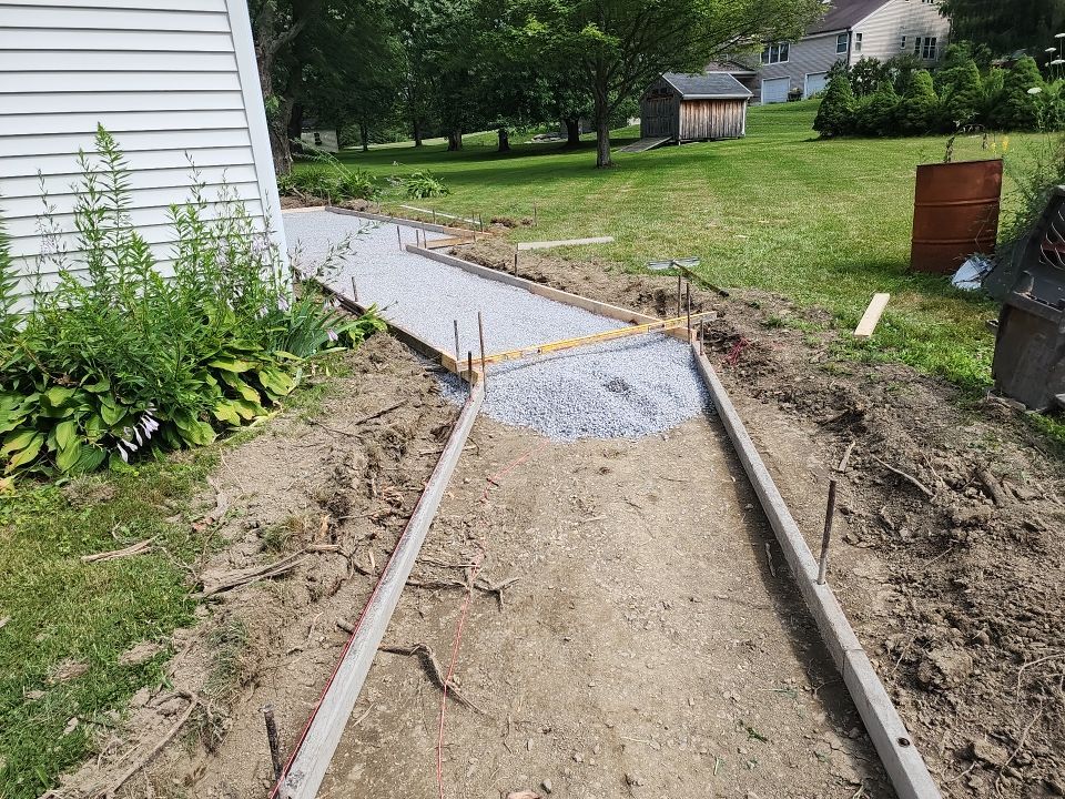 Porch and Concrete by Ivy Lea Construction