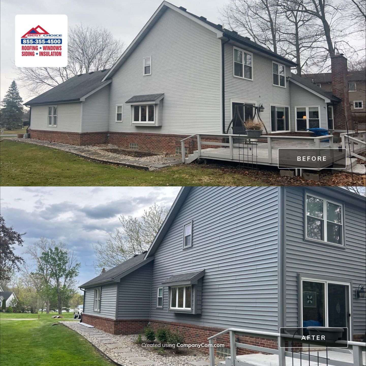 Project in Brighton, MI by Best Choice Total Home Improvement, Inc.