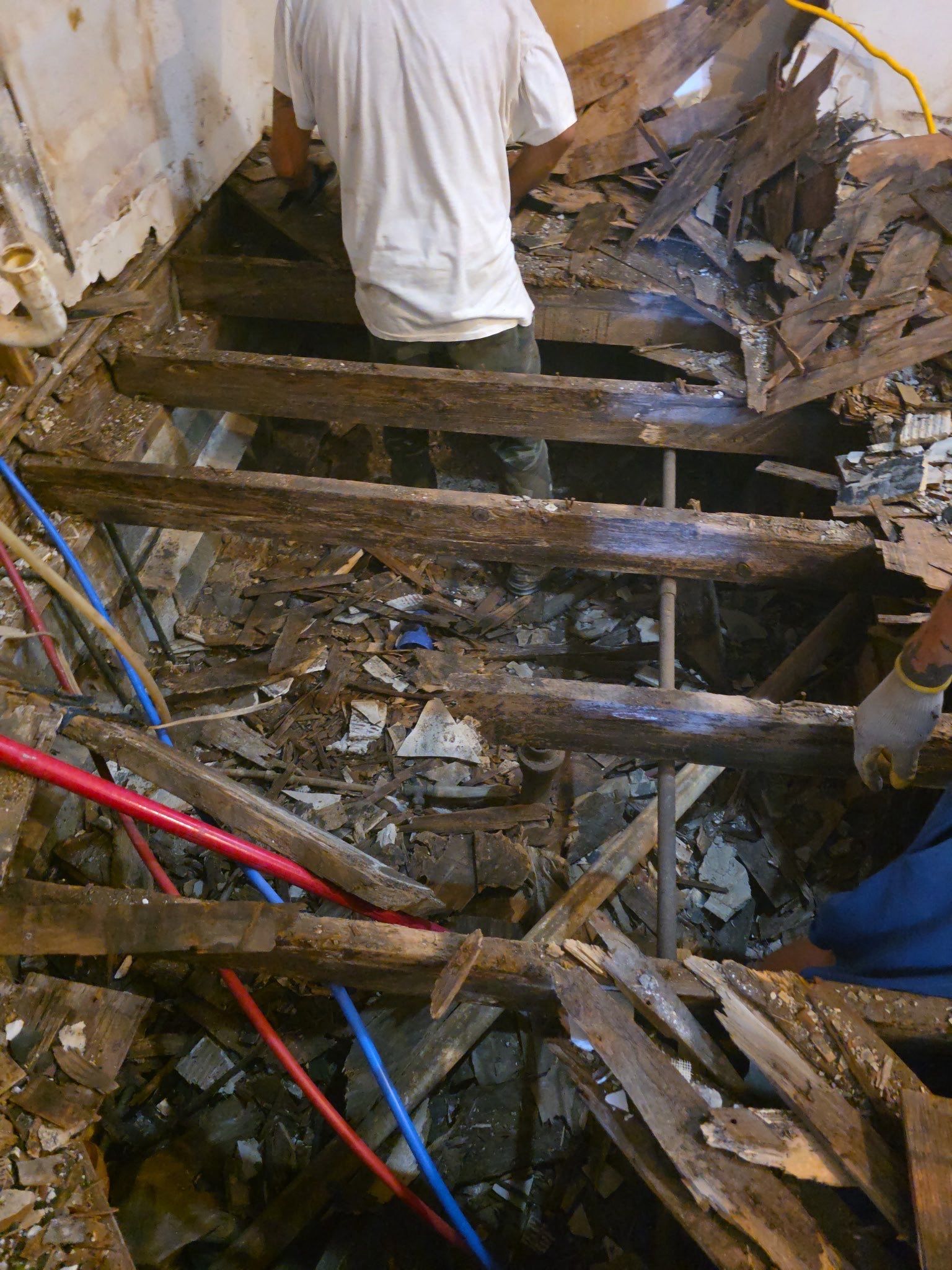 Restoration of an abandoned home - Project in Midland, TX by Harden Enterprise Services LLC