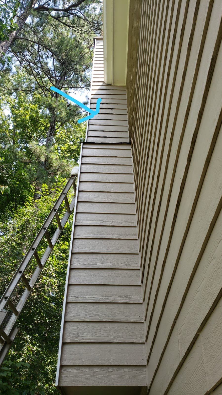 Exterior Painting and Siding Wood Rot Repair in Kennesaw by Swift Home Renovations