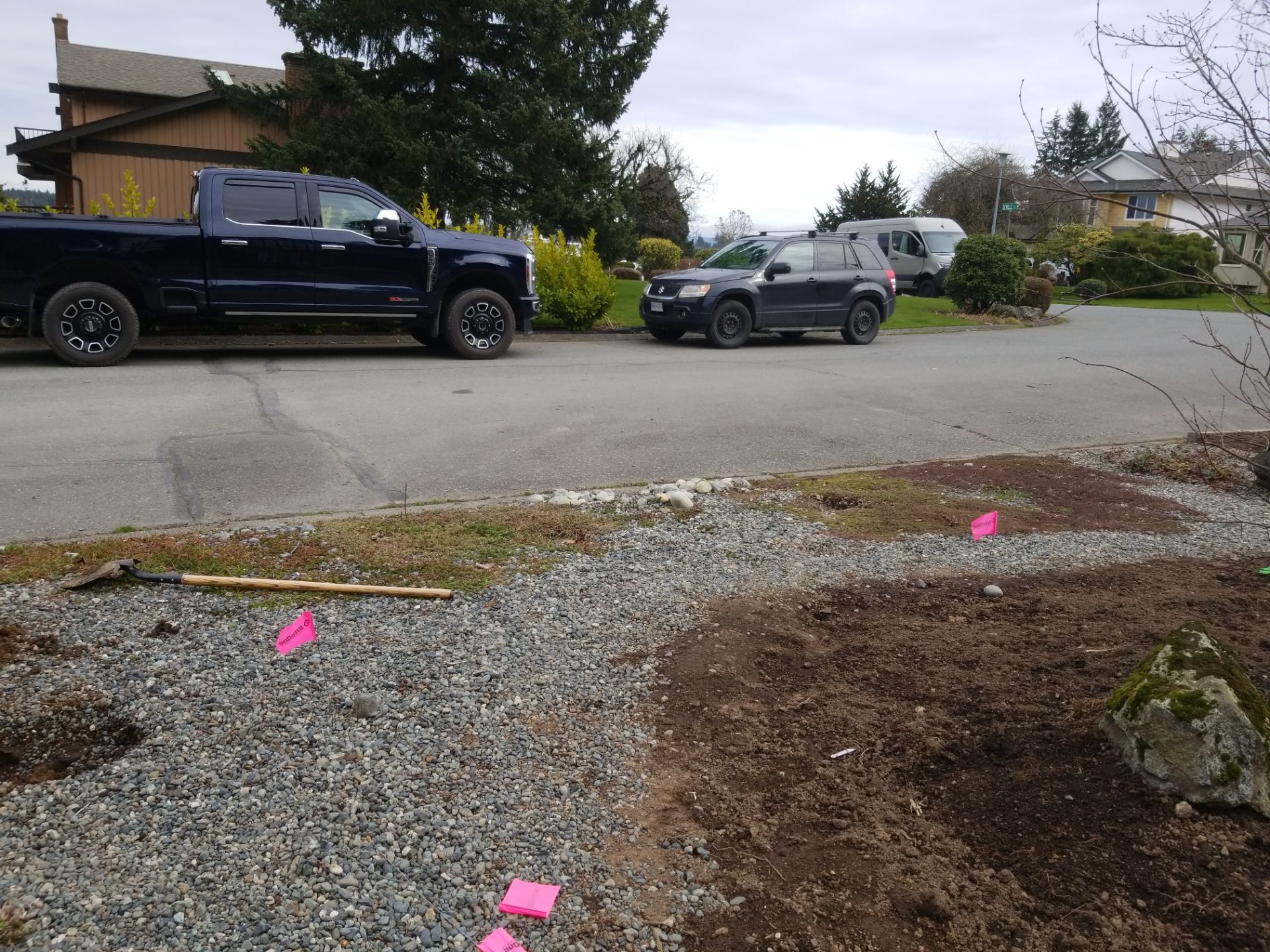 Emerald Cedar Hedge and Irrigation Installation – Enhancing a West Coast Front Yard by Habanero Garden and Exterior Care