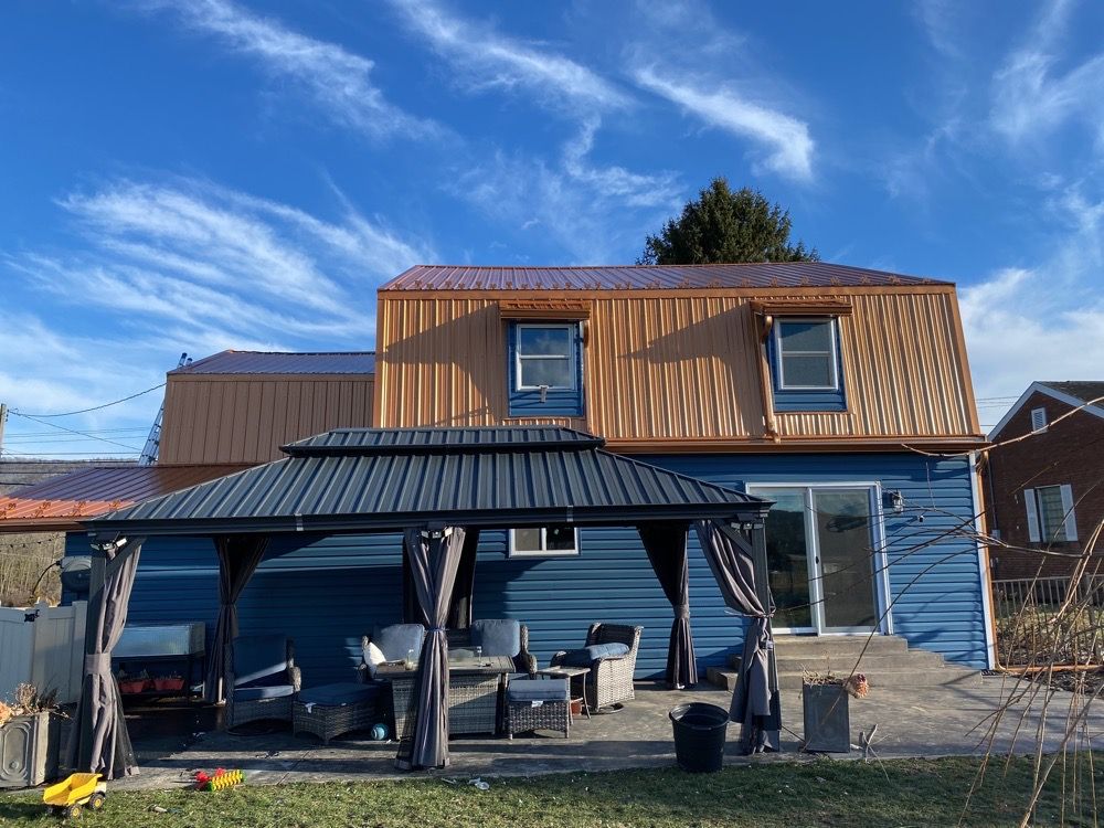 New Copper Metal Roof by Starway Roof Systems