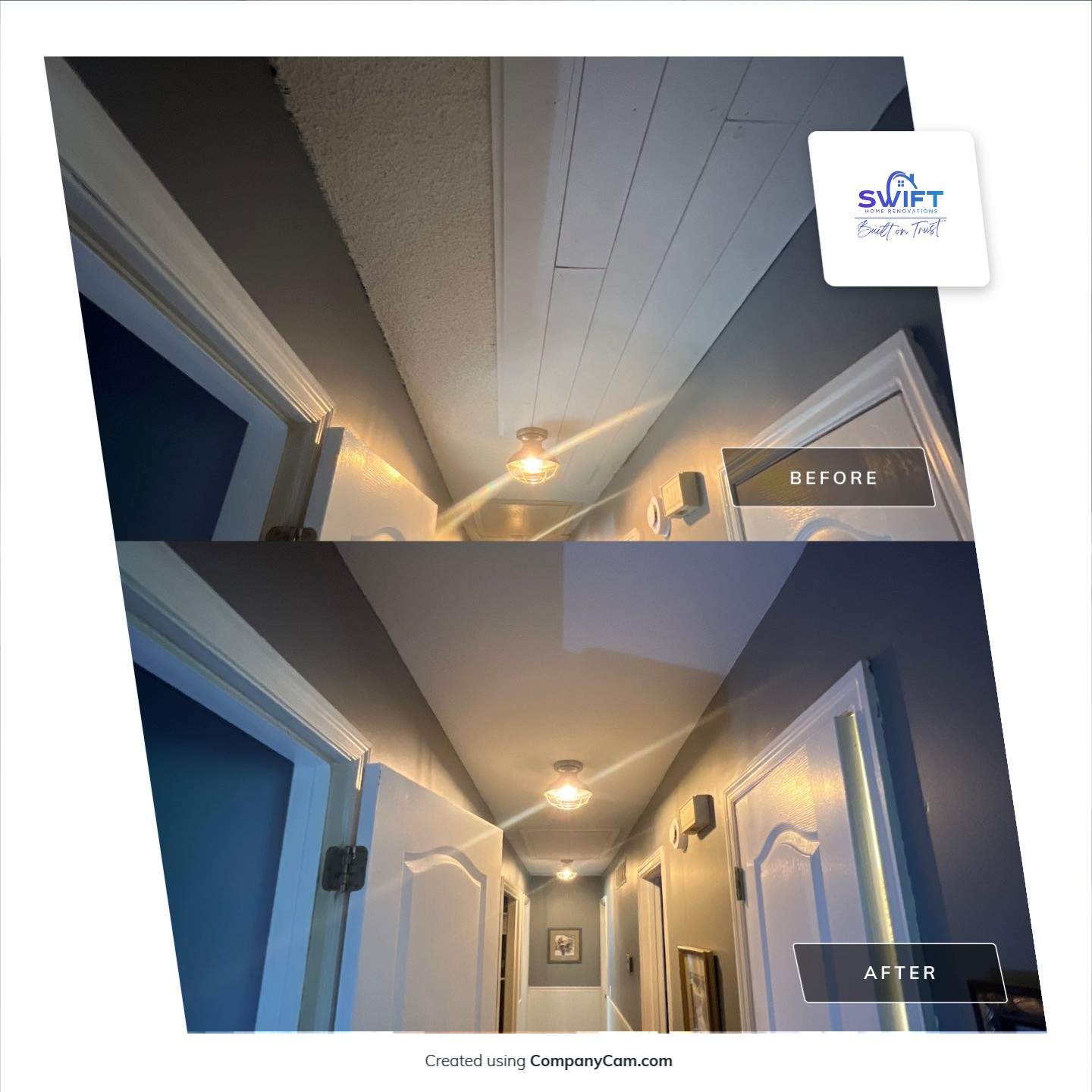 Comprehensive Interior Remodeling and Ceiling Modernization in Kennesaw by Swift Home Renovations