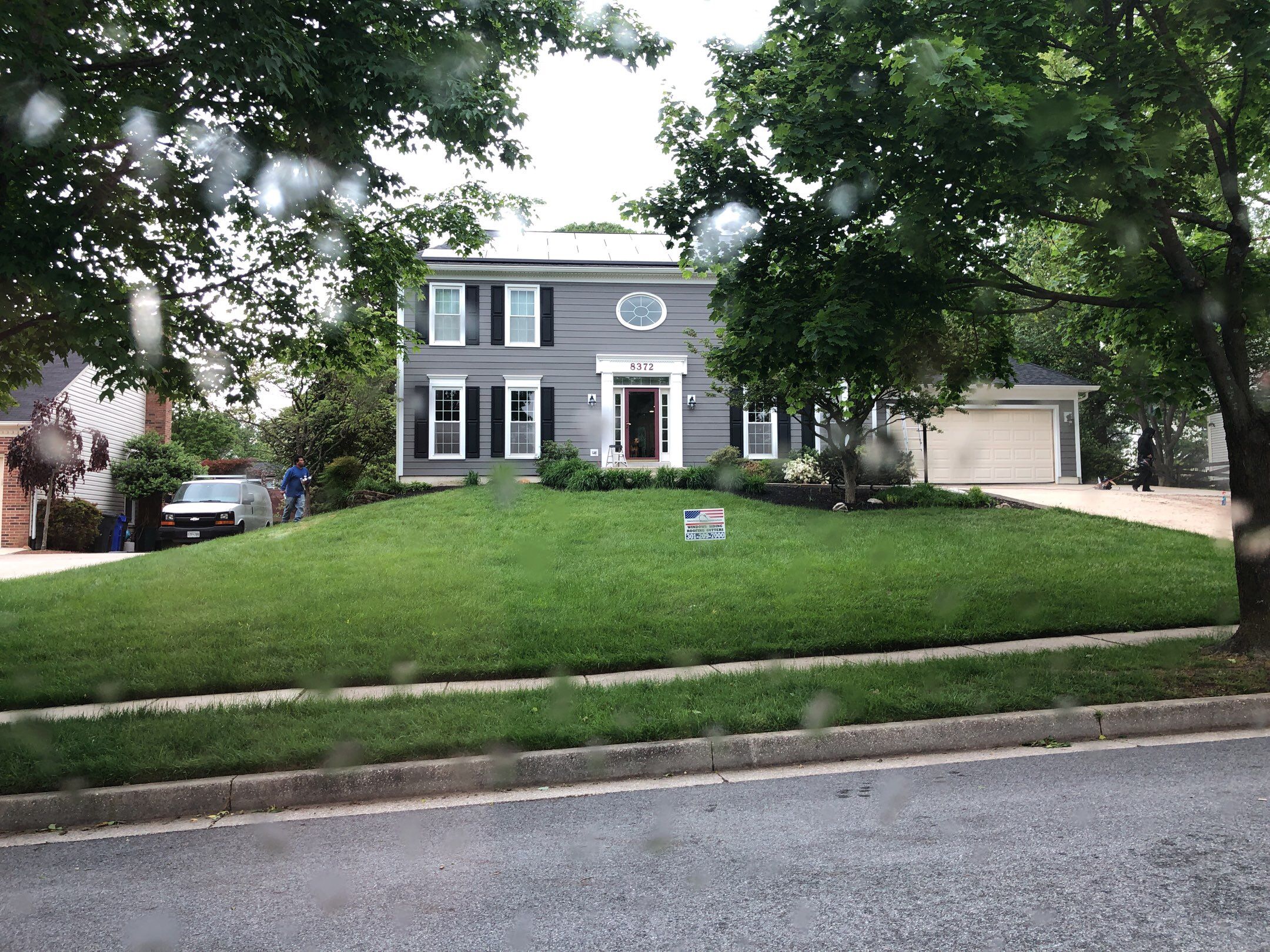 Siding Replacement using James Hardie siding by American Home Contractors