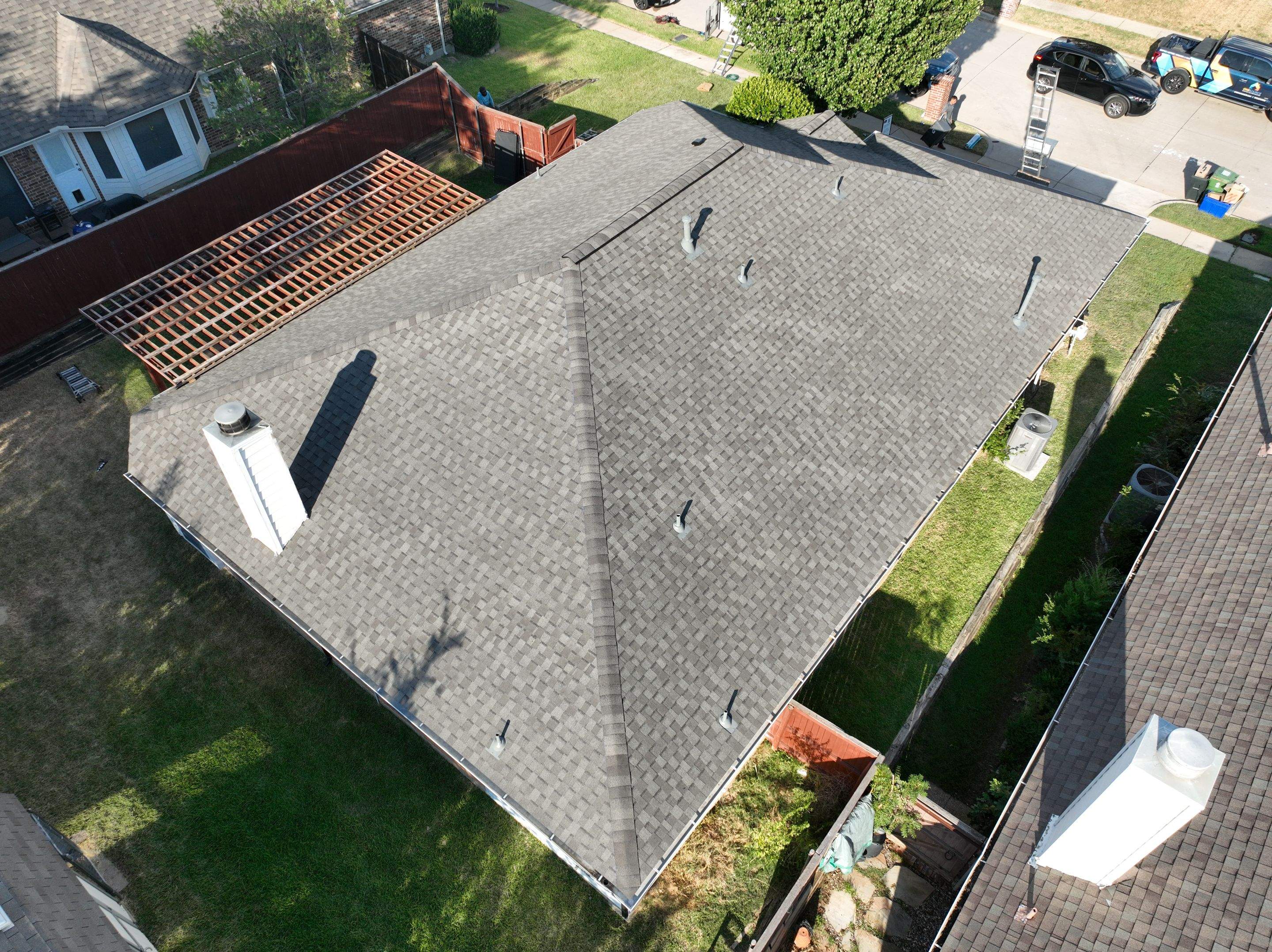 Residential Roofing Installation using TAMKO Titan Weathered Wood by OneSource Roofing and Restoration