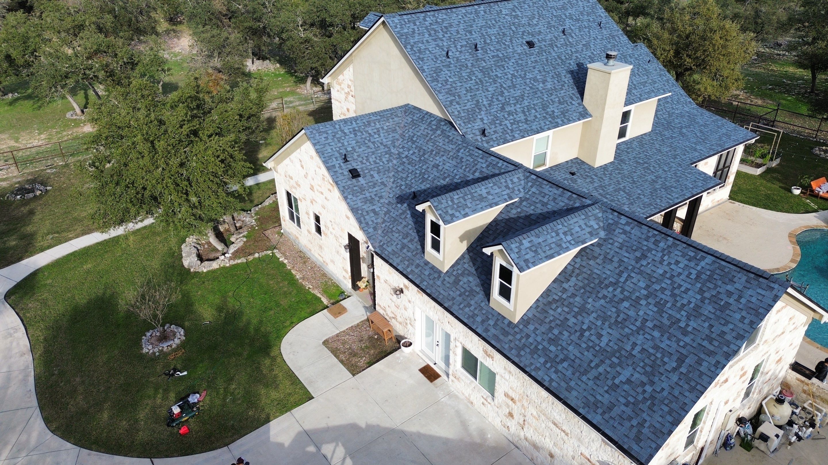 New Braunfels Roof Project by Bison Roofing  