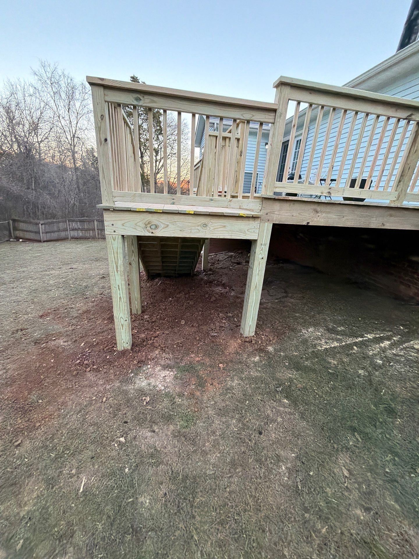Deck Build in Nashville by Music City Improvements